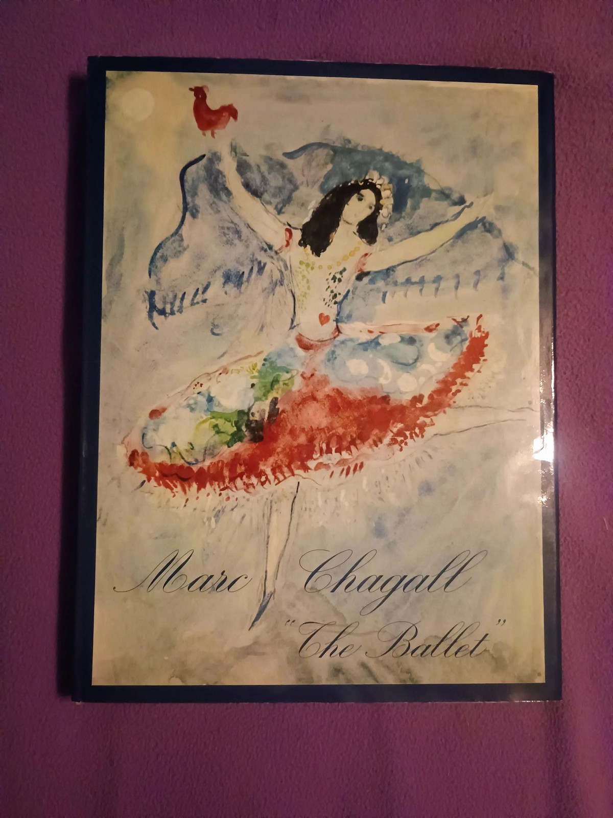 Marc Chagall The Ballet Book 1969 Original Color Lithograph Hardcover Tudor