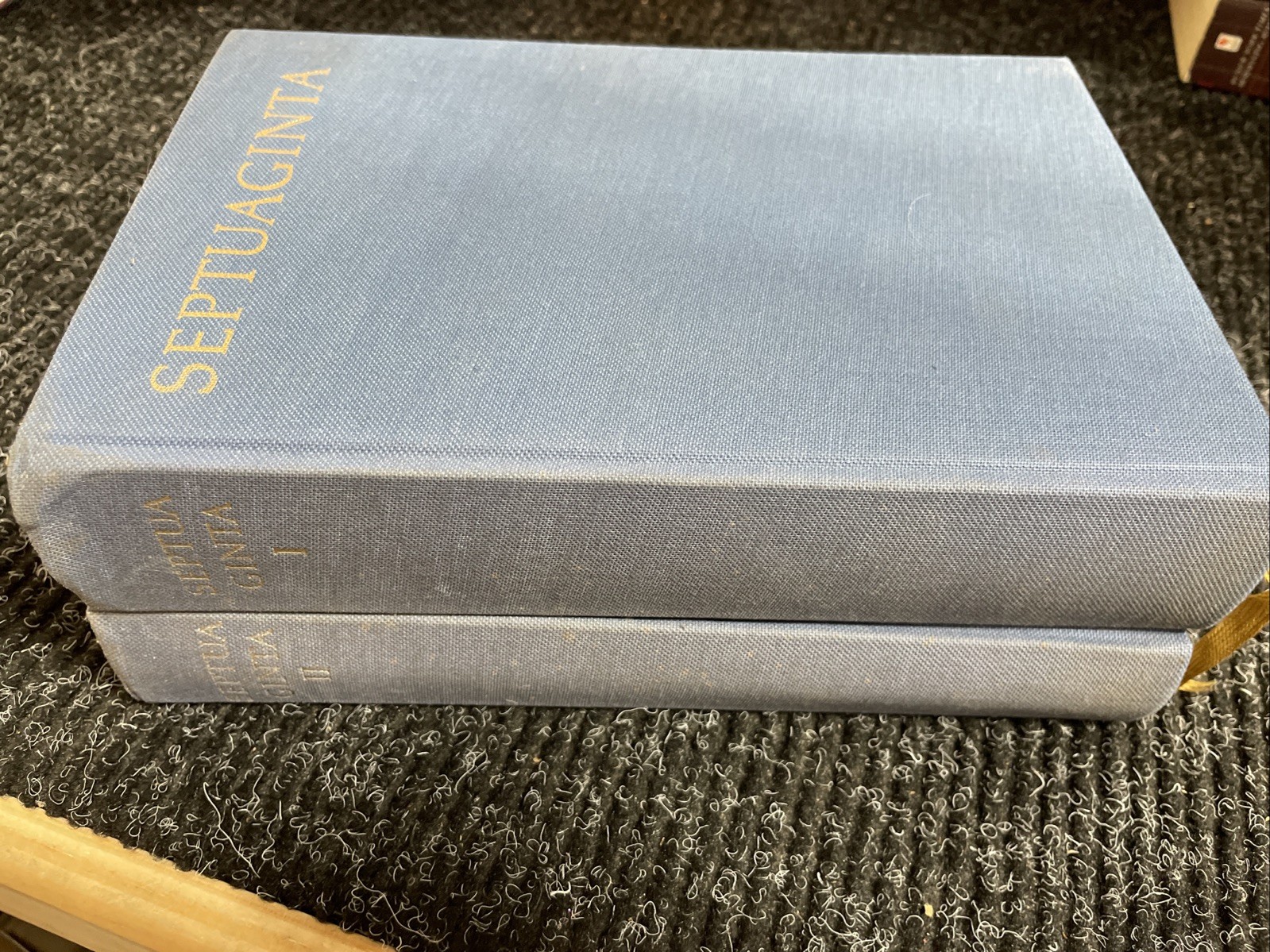 Septuaginta HC Alfred Rahlfs Printed in Germany Greek 1935 1965 Volumes 1 & 2