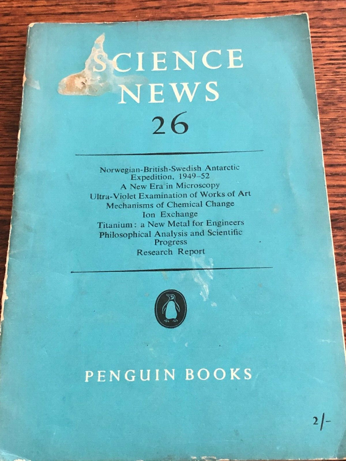Science News 26, Penguin Books, c. 1952