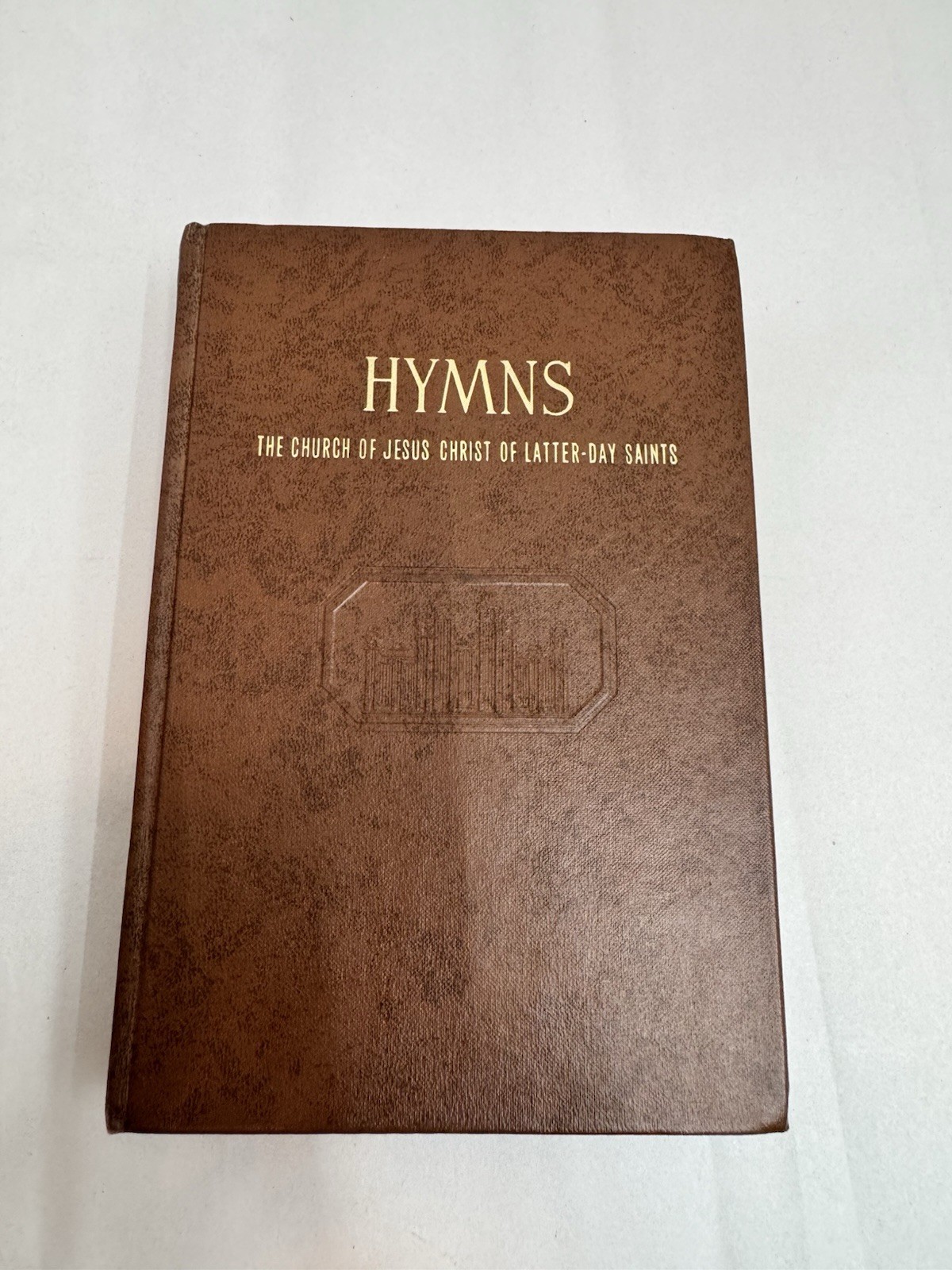 Vintage Hymnal Hymn Book LDS Mormon Church 1948 Brown Scripture Music