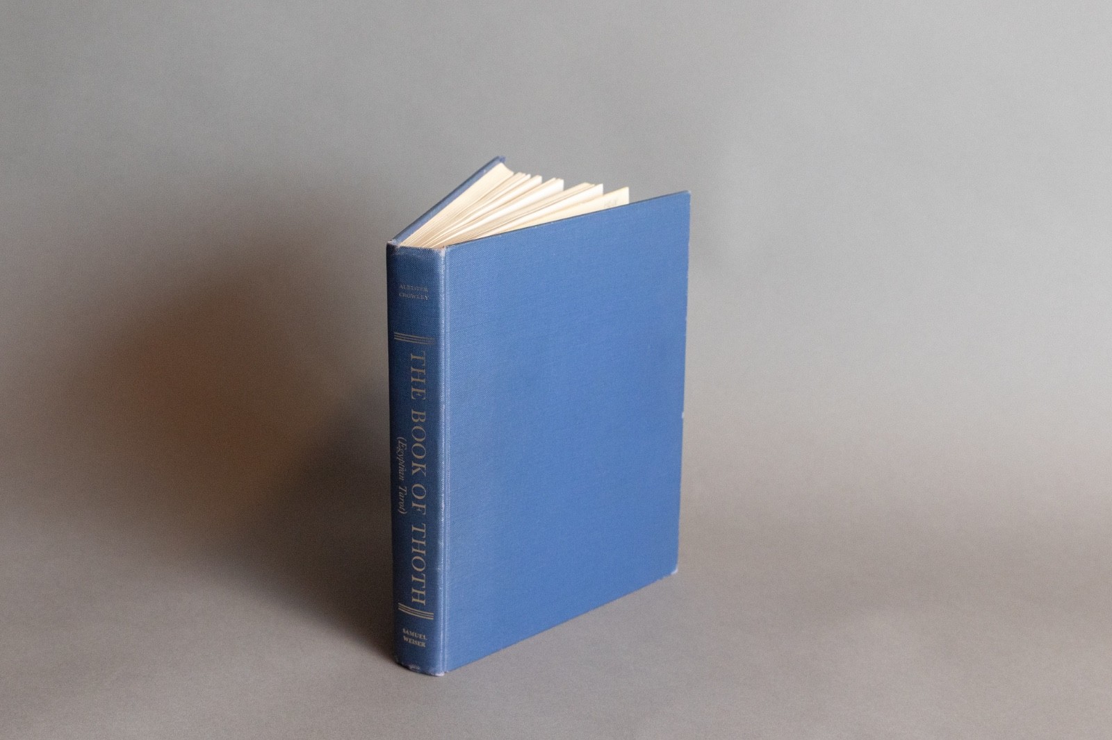 The Book of Thoth – 1969 Hardcover by Aleister Crowley: Artist Freida Harris
