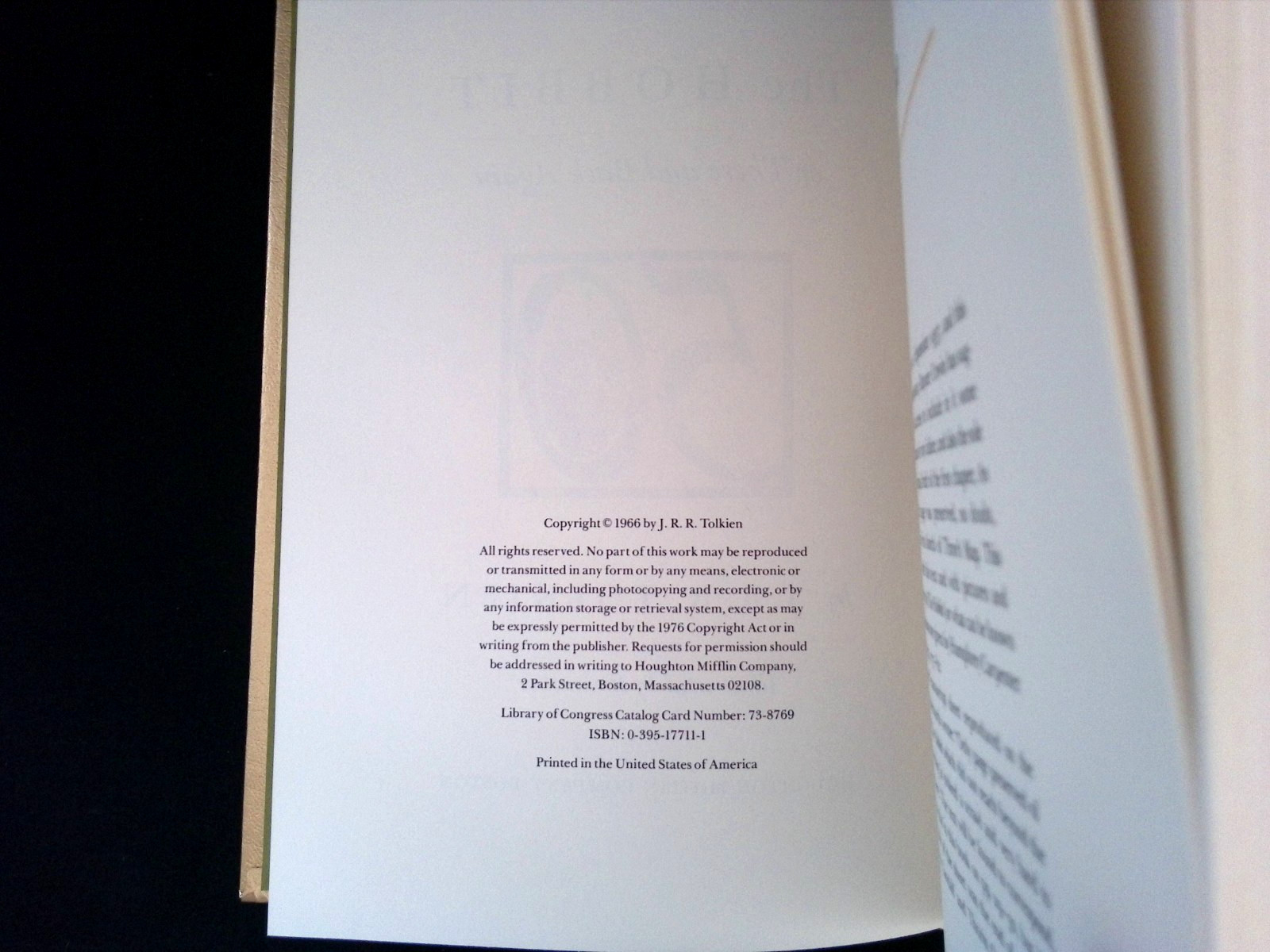 Vintage Books | 1987 The Hobbit 50th Anniversary Edition with Original Slipcover