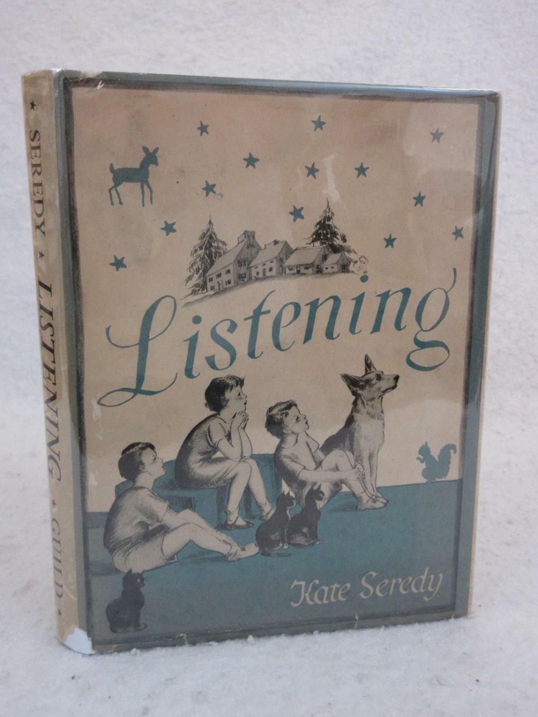 Kate Seredy LISTENING 1936 The Viking Press, NY First Edition HC/DJ