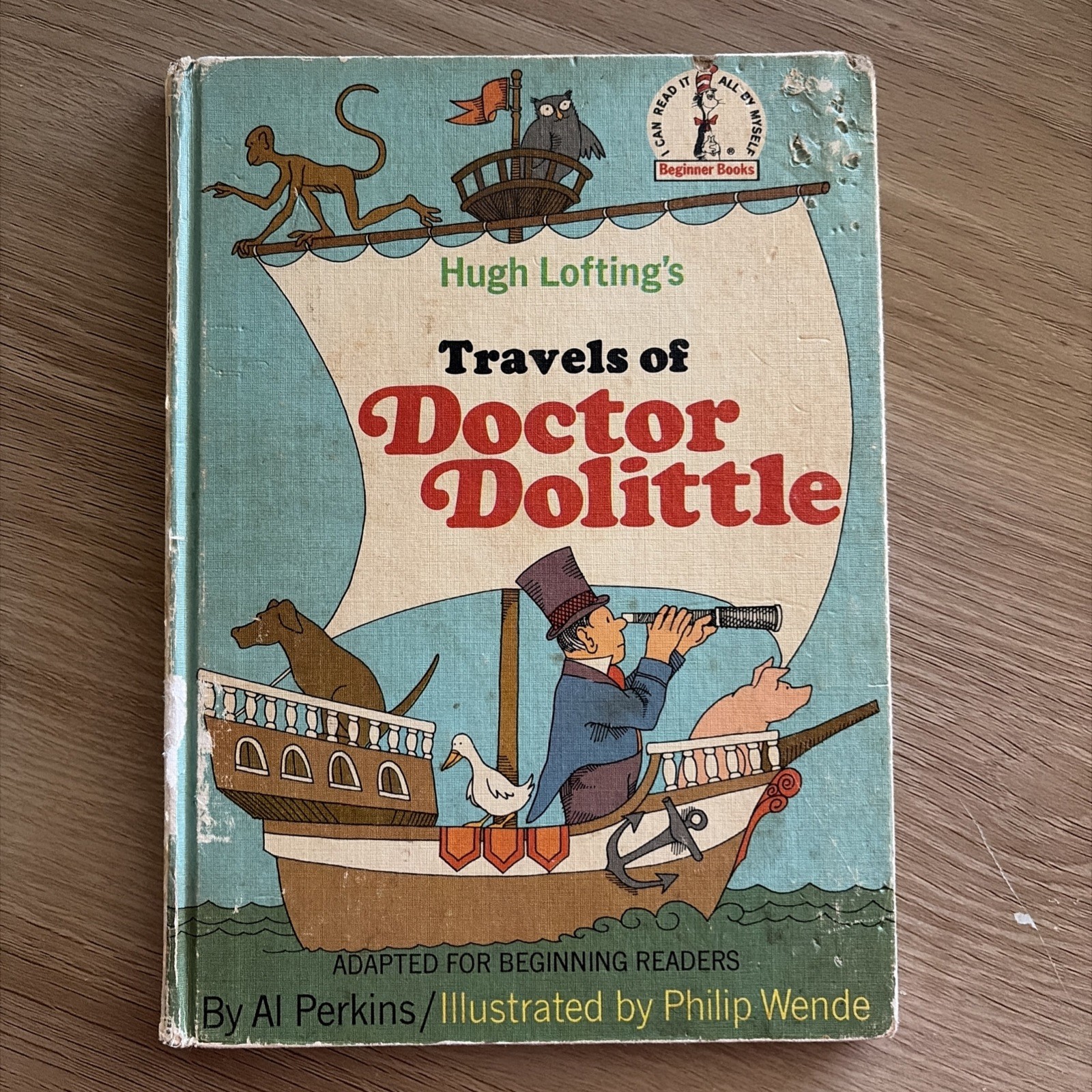 Hugh Lofting’s Travels of Doctor Doolittle 1967 Book Club Edition Al Perkins DA9