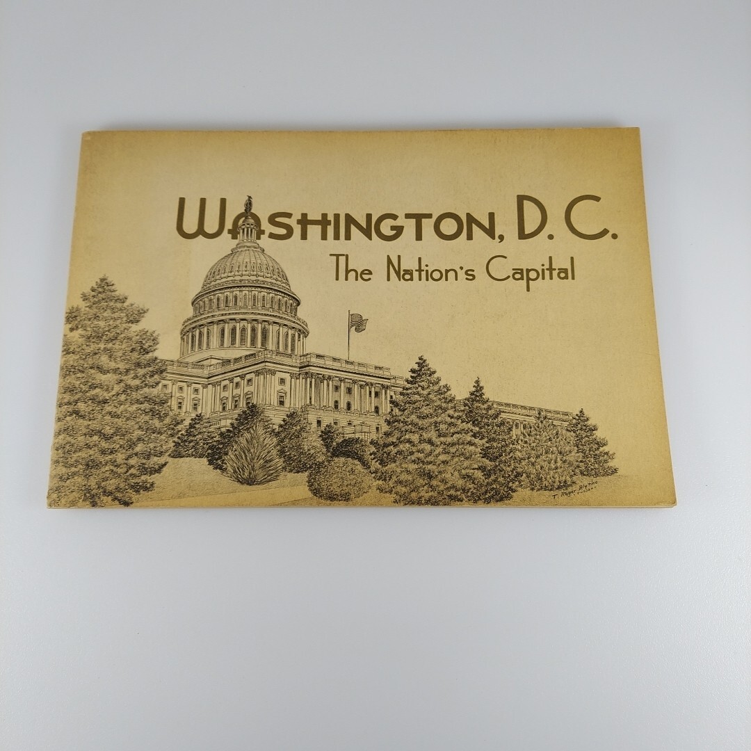 Washington D.C. The Nation’s Capital 1953 Illust PB American Security & Trust Co