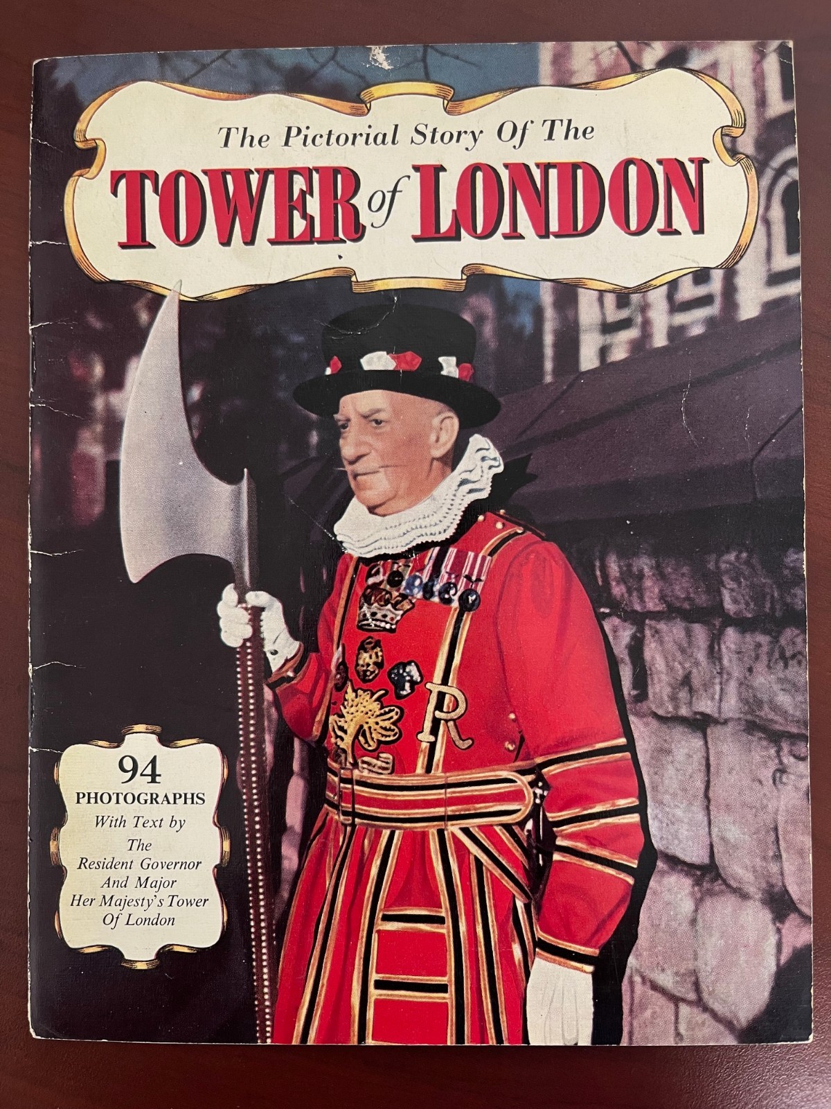 1954 Vintage The Pictorial Story of the Tower of London UK BOOKLET Paperback