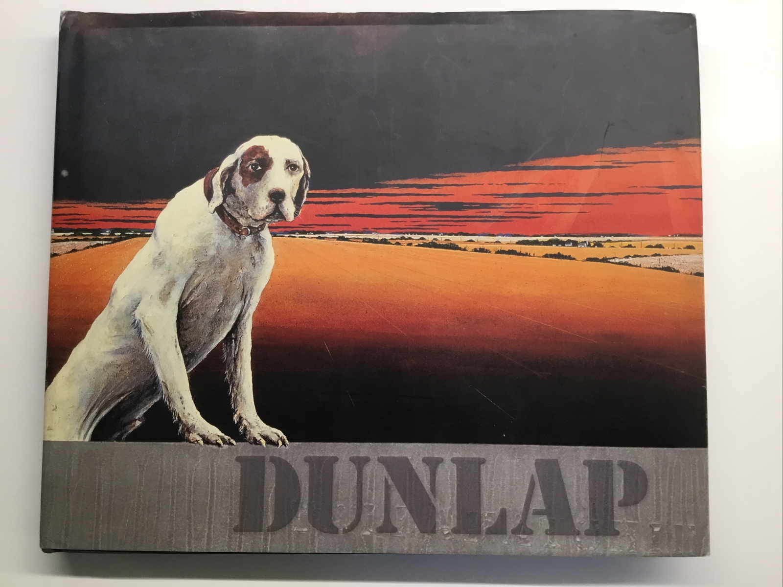 Dunlap William Dunlap signed HCDJ Large Art Biography Book