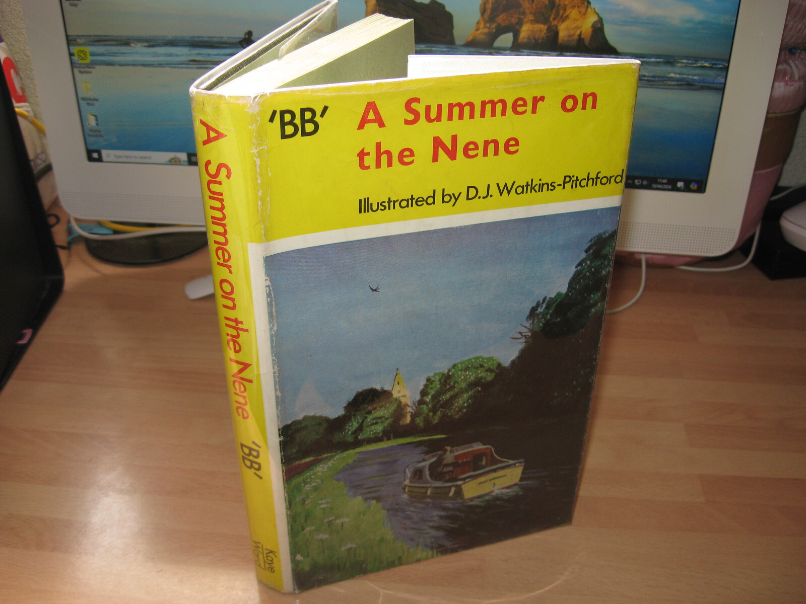 BB signed A Summer On The Nene D.J. Watkins-Pitchford 1967 1st travel river rare