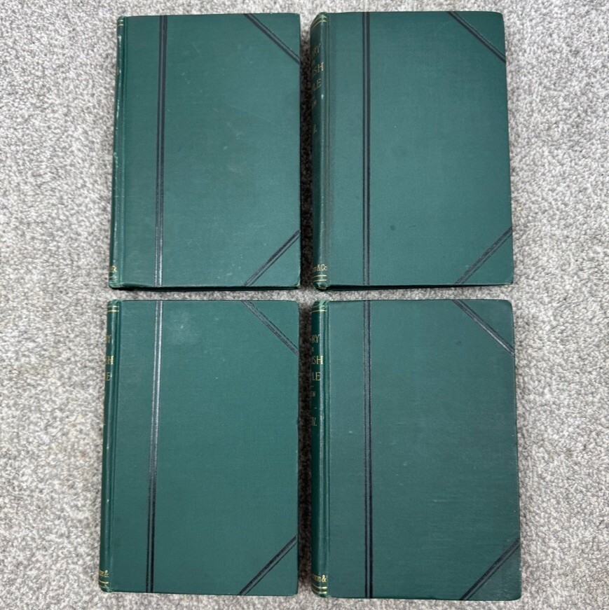 History Of The English People Set Of 4 John R Green Vol I-IV Belford Clarke 1886