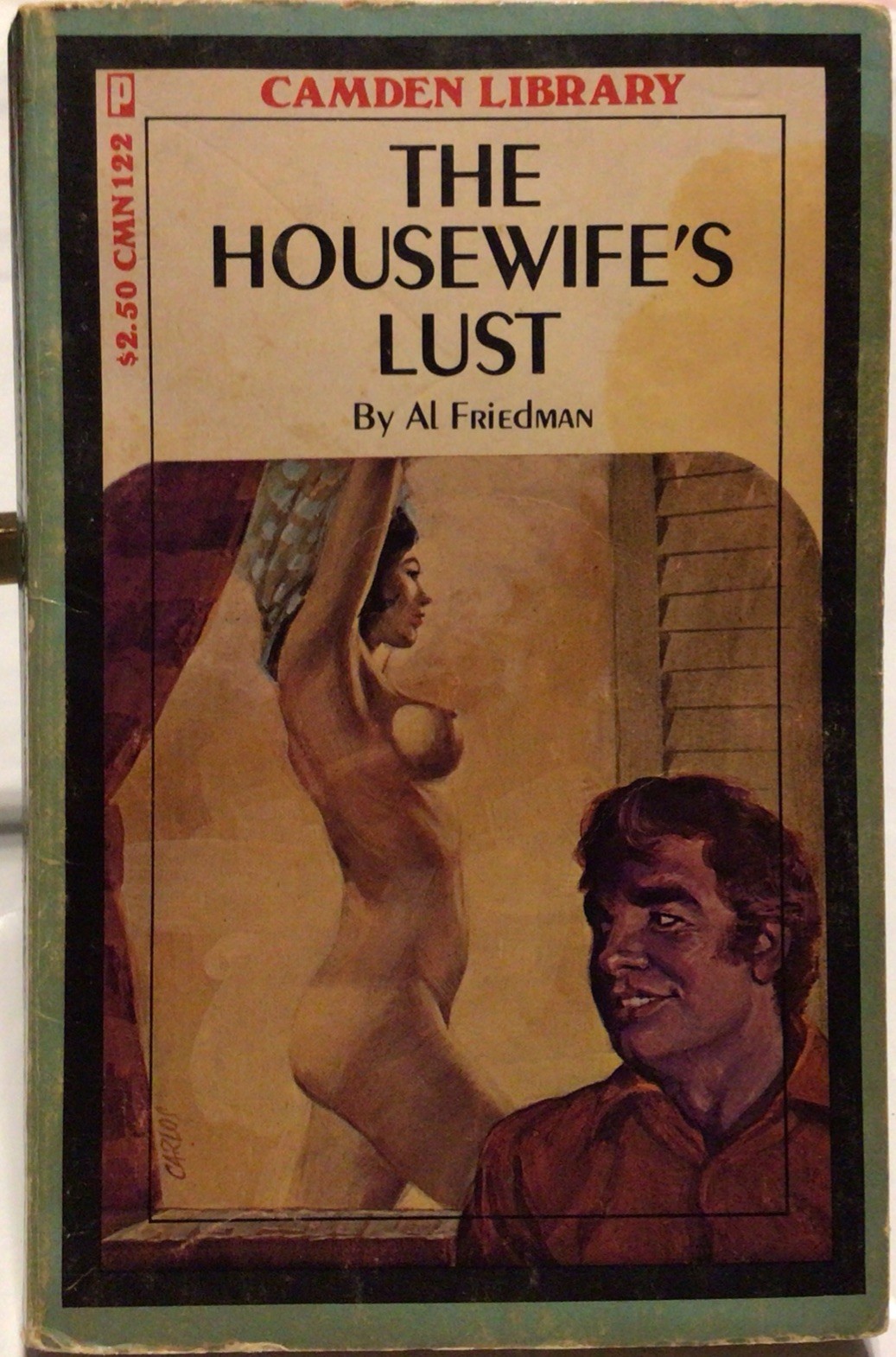 Vintage The Housewife’s Lust Book Al Friedman Risqué Sex Hot Submission Adult