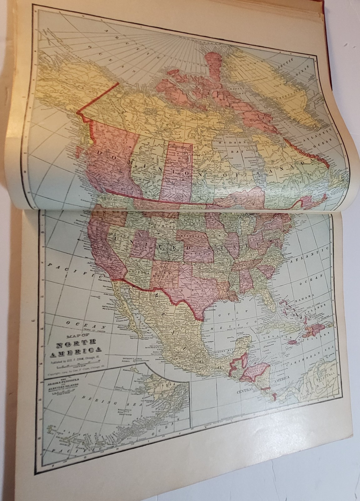 1910 Davis’ Illustrated Encyclopedia of the Hawaiian Islands & The World ~ Maps