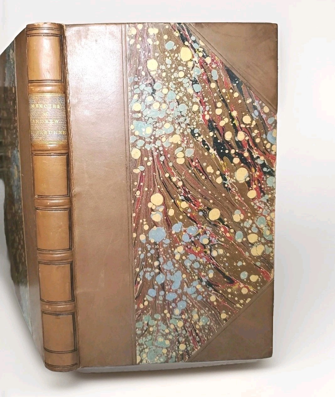 Author Signed Memoirs American Revolutionary War Veteran Sherburne 1800s