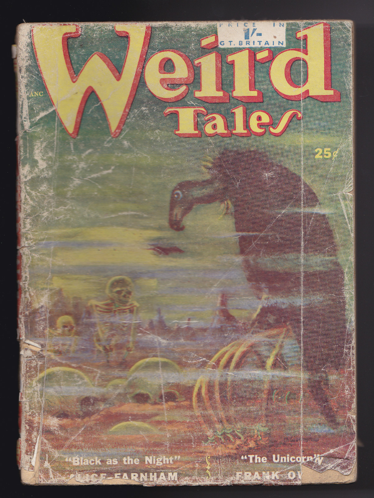 Weird Tales – 1952 – Alice Farnham, Dorothy Quick, Arthur J Burks, Seabury Quinn