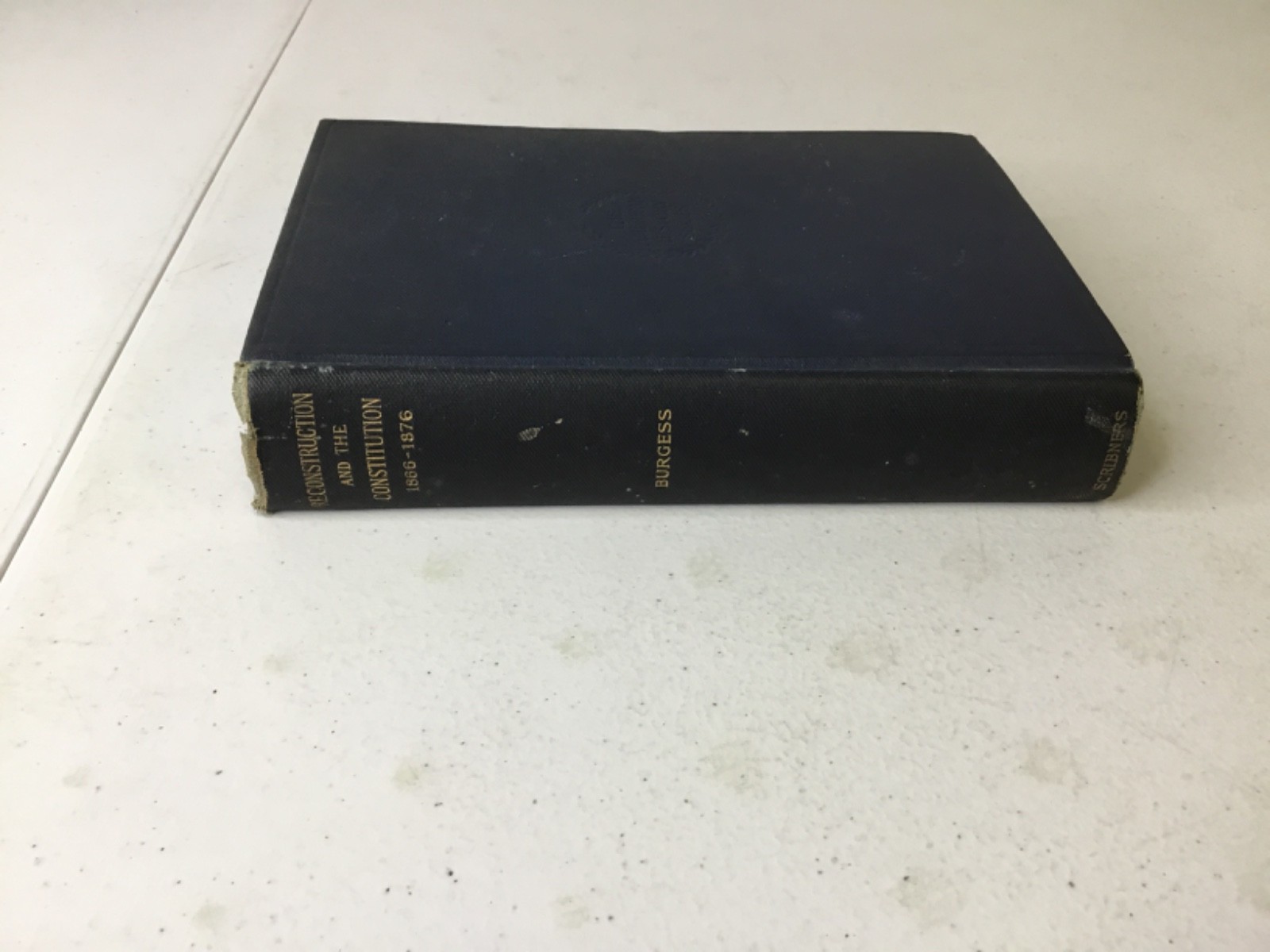 Reconstruction and The Constitution 1866-1876.Burgess, John W. 1902 HC