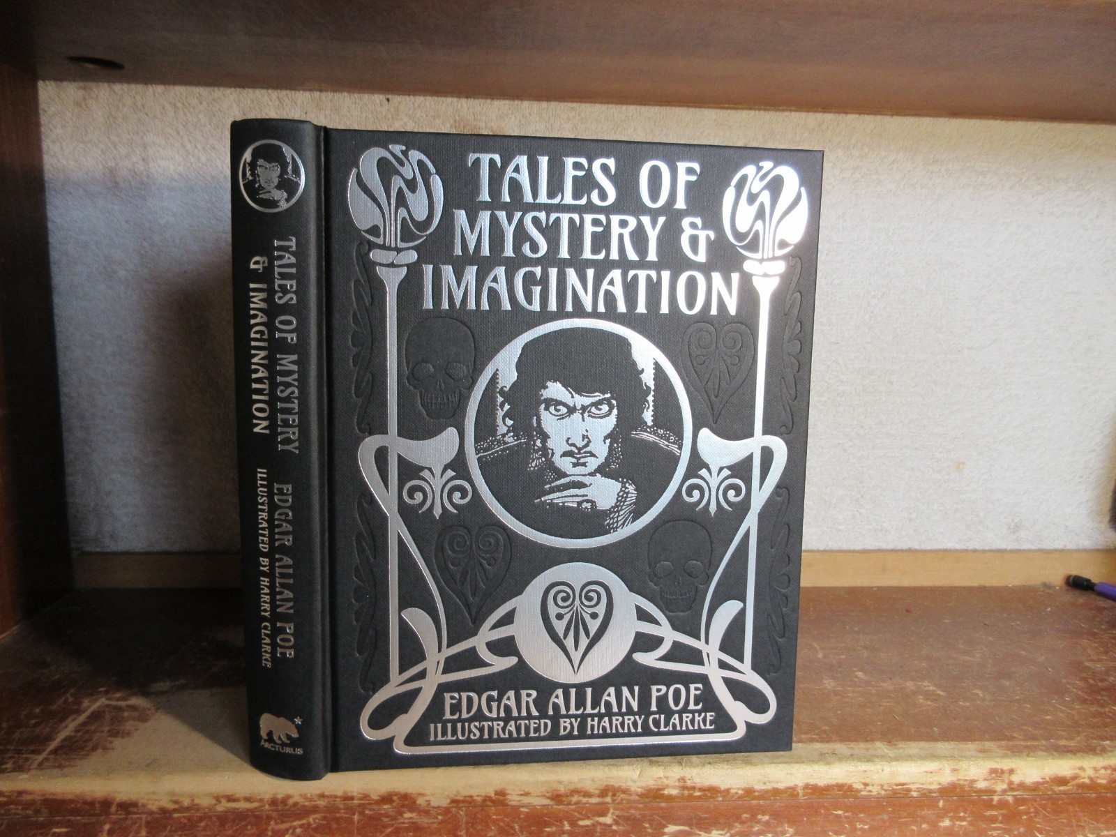 TALES OF MYSTERY & IMAGINATION Book EDGAR ALLAN POE MURDER BLACK CAT HORROR DEAD