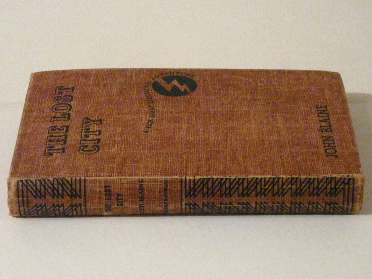The LOST CITY by John Blaine! Vintage 1954 RICK BRANT Electronic Adventure #2 HC
