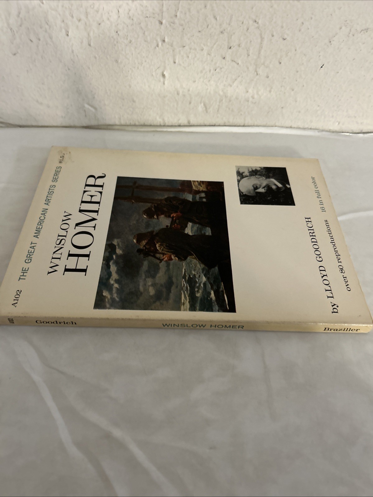 Winslow Homer, The Great American Artists Series 1959 paperback