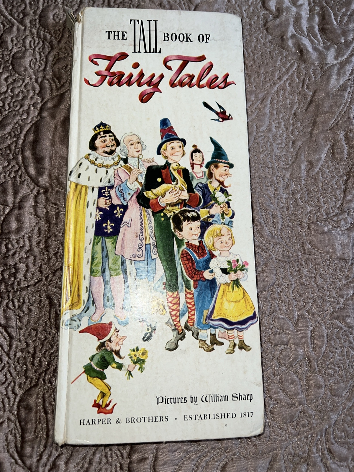 THE TALL BOOK OF FAIRY TALES by Eleanor Graham Vance 1947 Hardcover Book