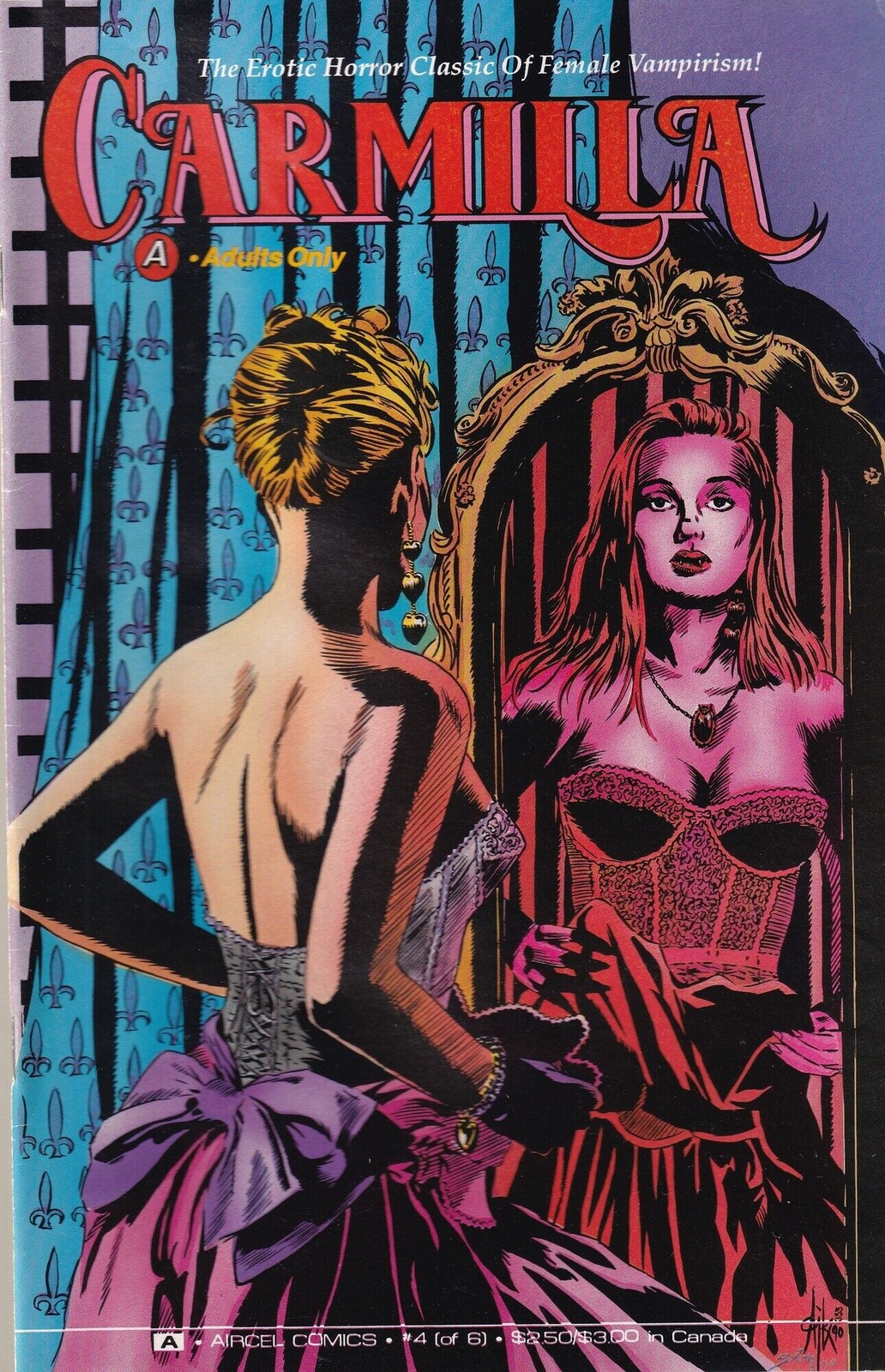 Stephen Jones, John Ross / Carmilla #4 Aircel 1st Edition 1991