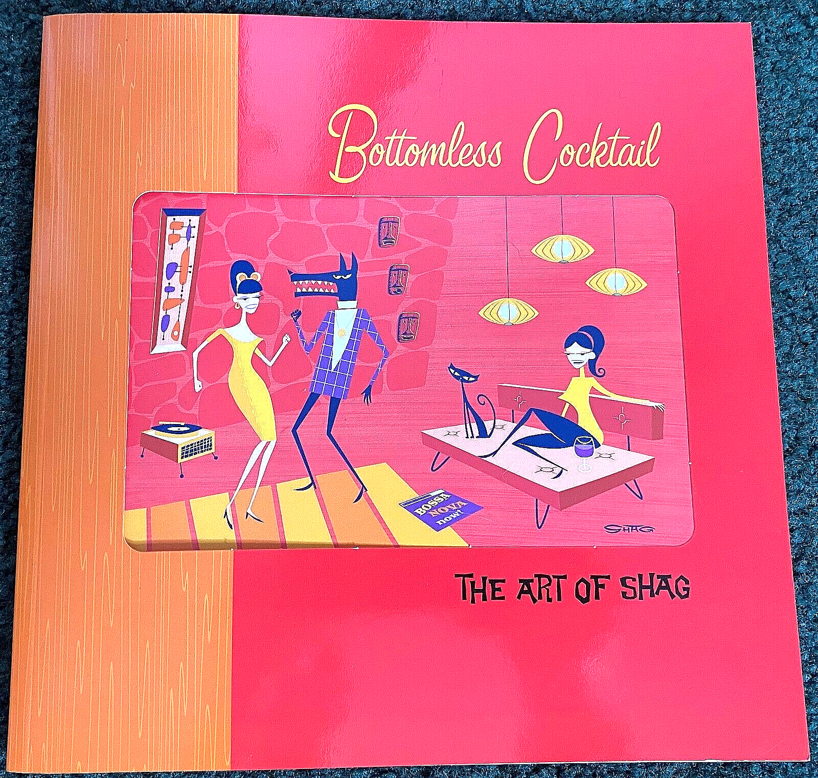 2001 The Art of Shag Bottomless Cocktail Book-Last Gasp-Josh Angle Artist