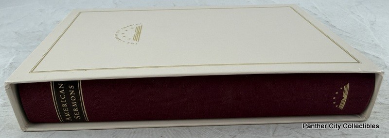 With Slipcase And Notes Library Of America American Sermons Pilgrims To MLK