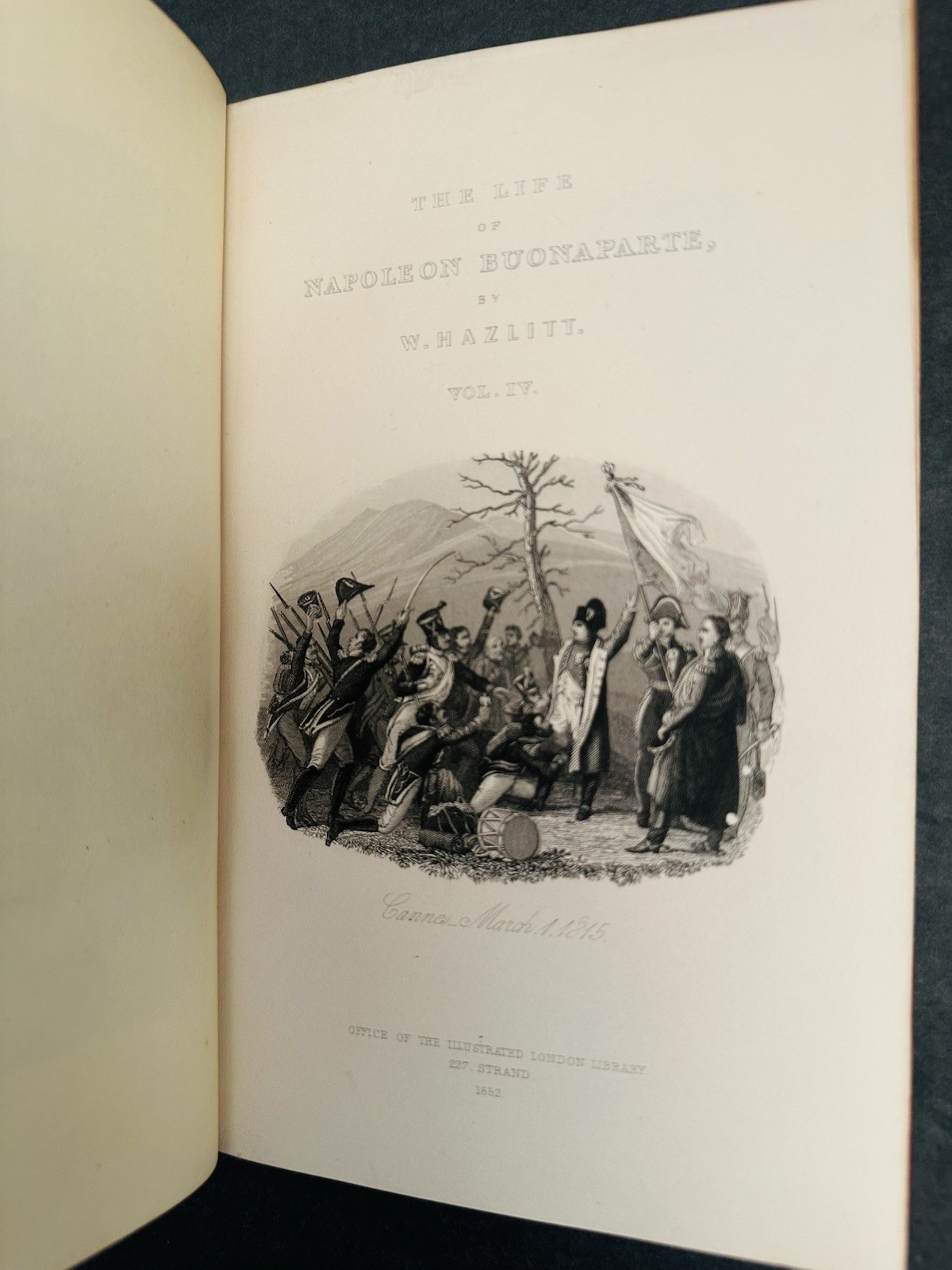 1852 4 Volumes The Life of Napoleon Buonaparte Fine Binding