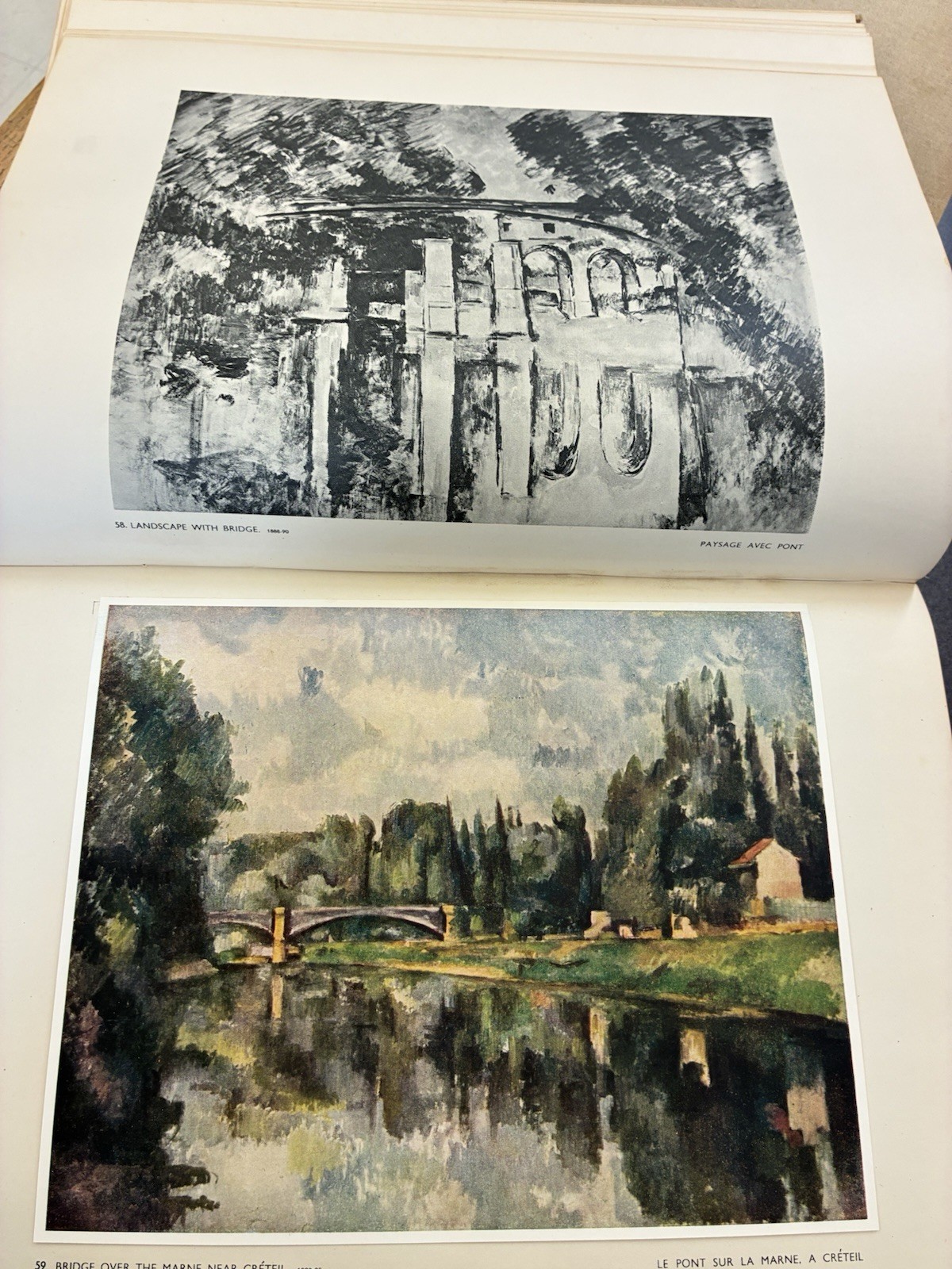 CEZANNE PHAIDON PUBLISHERS CROMWELL PLACE LONDON FORWARD FRITZ NOVOTNY W/PLATES