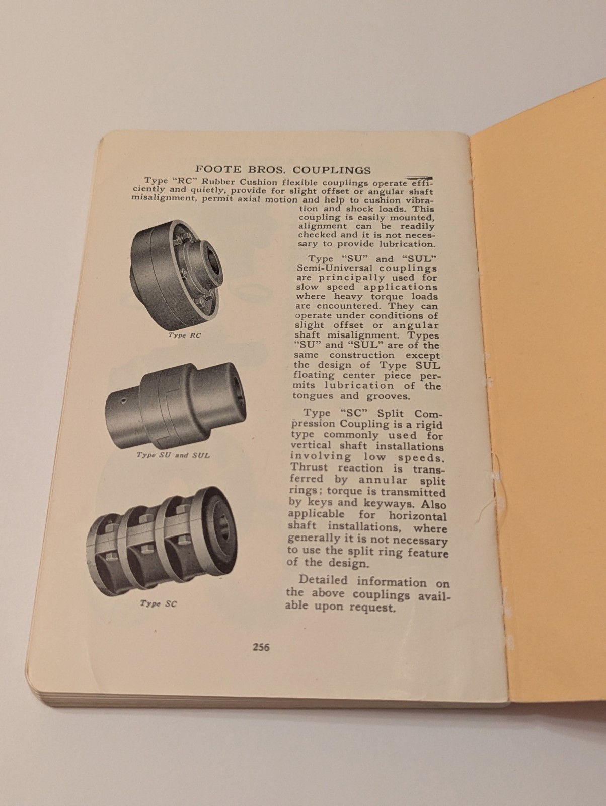 Gear Data And Engineering Manual #205 Foote Brothers March 1950 PB 256 Pages