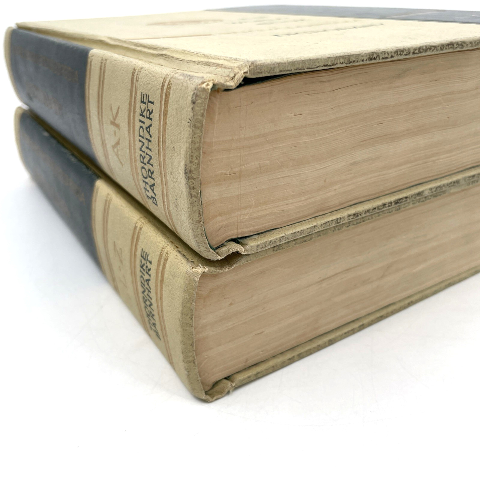 1964 Edition THE WORLD BOOK ENCYCLOPEDIA DICTIONARY A-K & L-Z Thorndike Barnhart