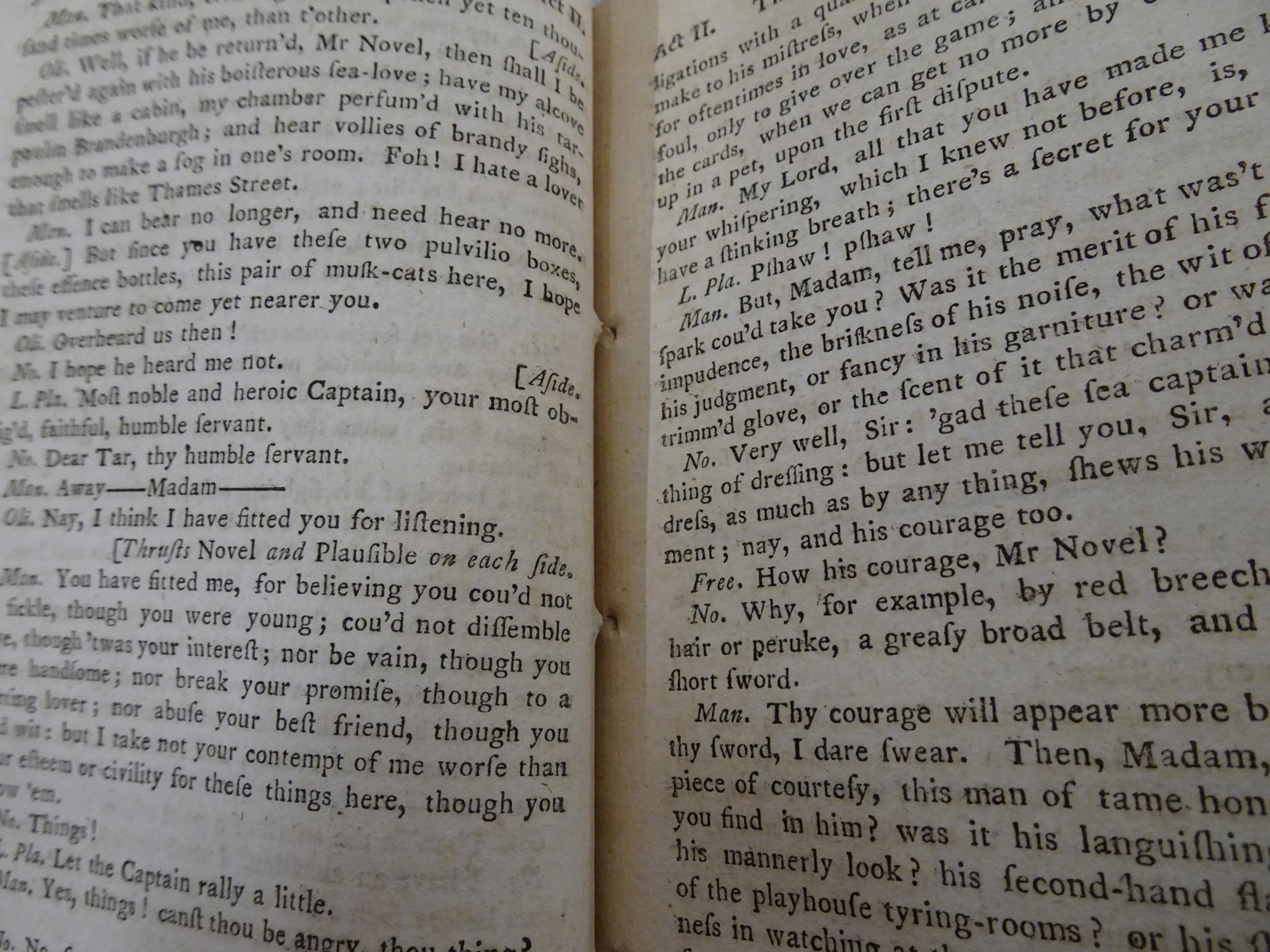 The Plain Dealer A Comedy 1768 William Wycherley N Nepecker