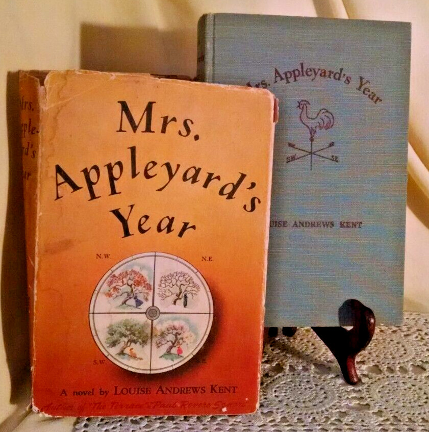 MRS APPLEWOOD’S YEAR LOUISE ANDREWS KENT HC/DJ HOUGHTON MIFFLIN 1941 RIVERSIDE.