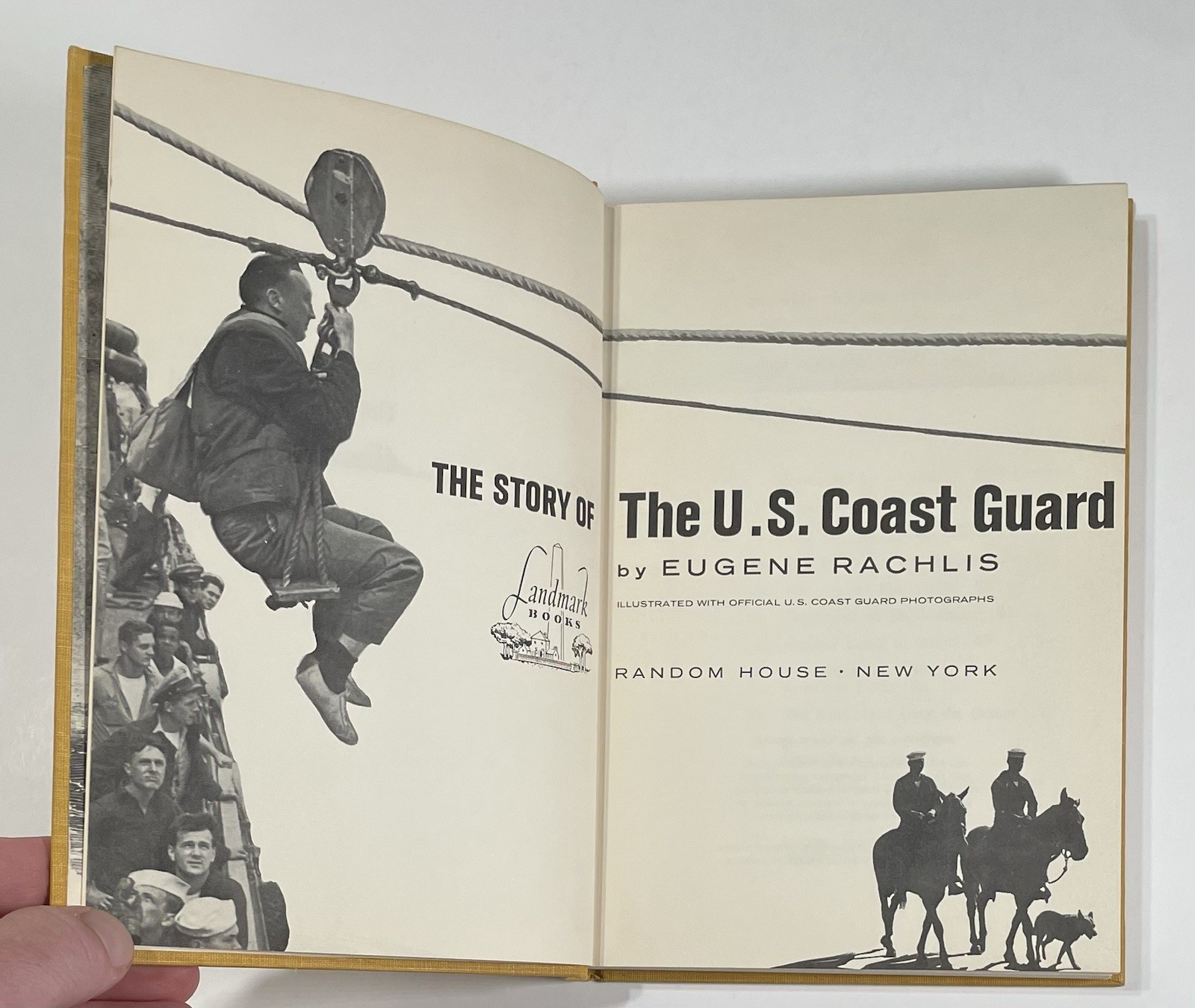Landmark Book Lot – Story Of The U. S. Coast Guard & Thirty Seconds Over Tokyo