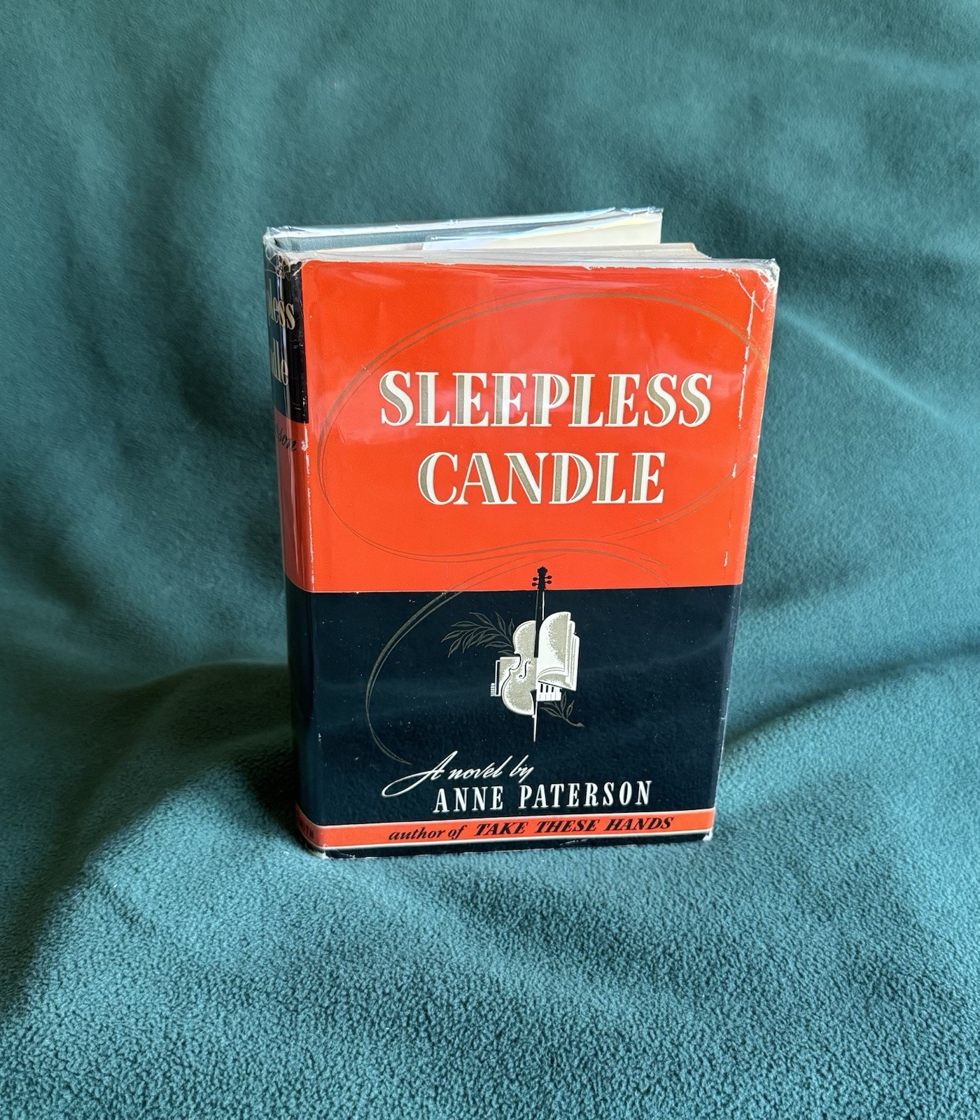 Anne Paterson Sleepless Candle 1941 Second Printing Signed and Inscribed Novel