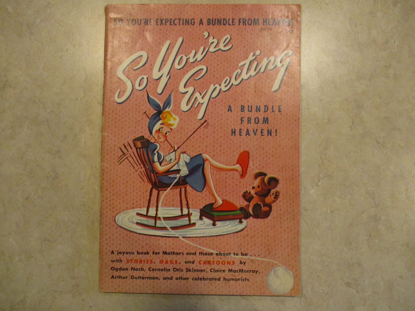  Vintage Book 1944 SO YOU’RE EXPECTING Stories, Gags, Cartoons   Nash, Skinner