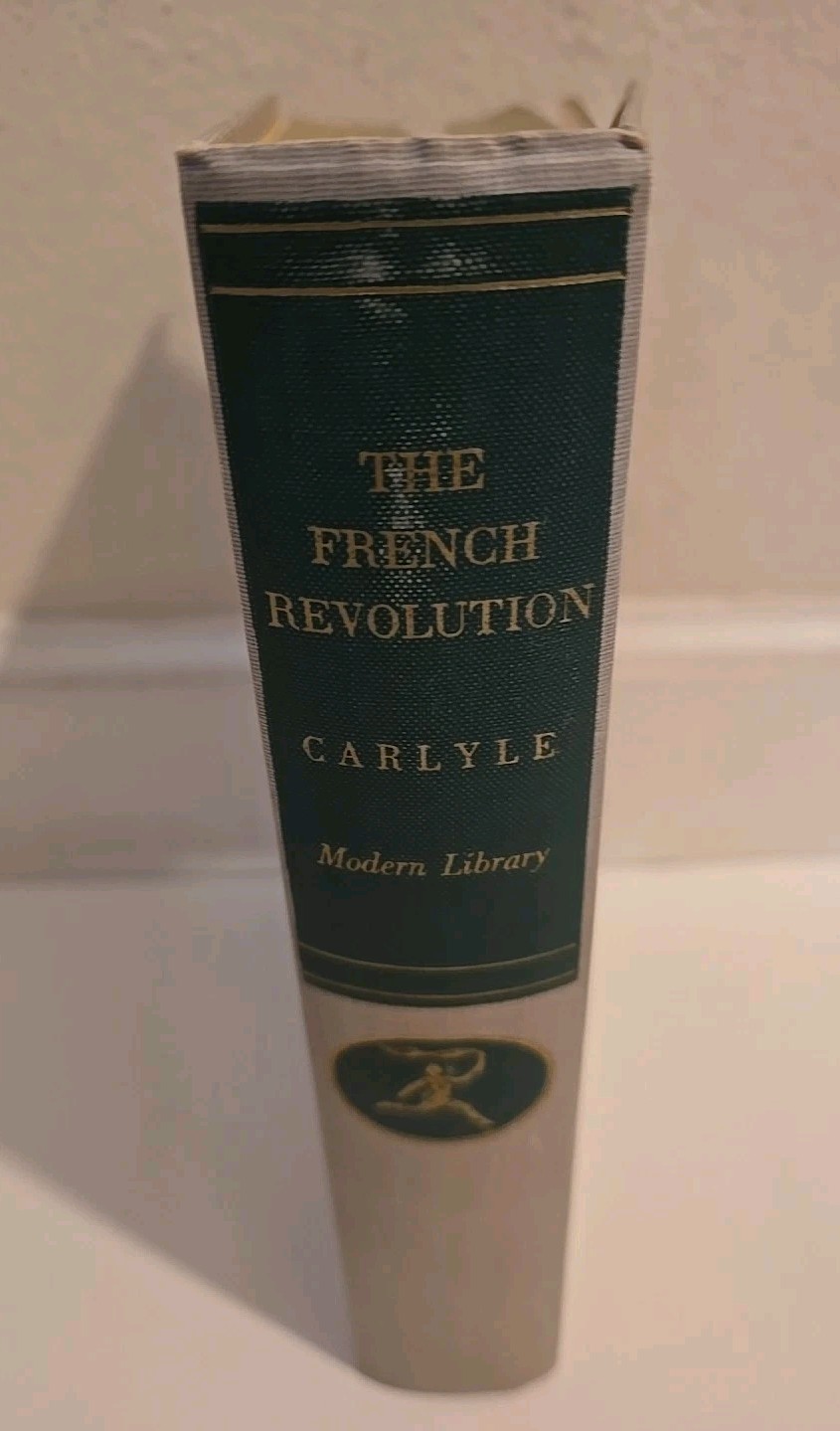 Vintage The French Revolution – Carlyle Modern Library HC Random House