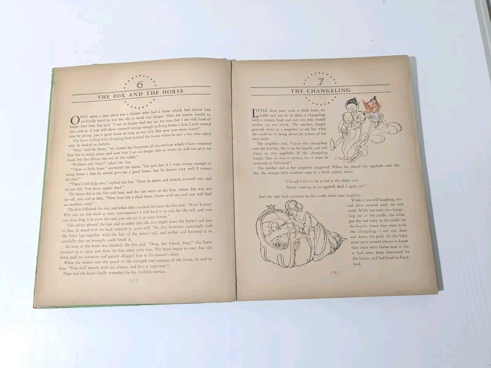 1937 ONE HUNDRED FAIRY TALES Compiled by Lois Donaldson Whitman Publishing Co