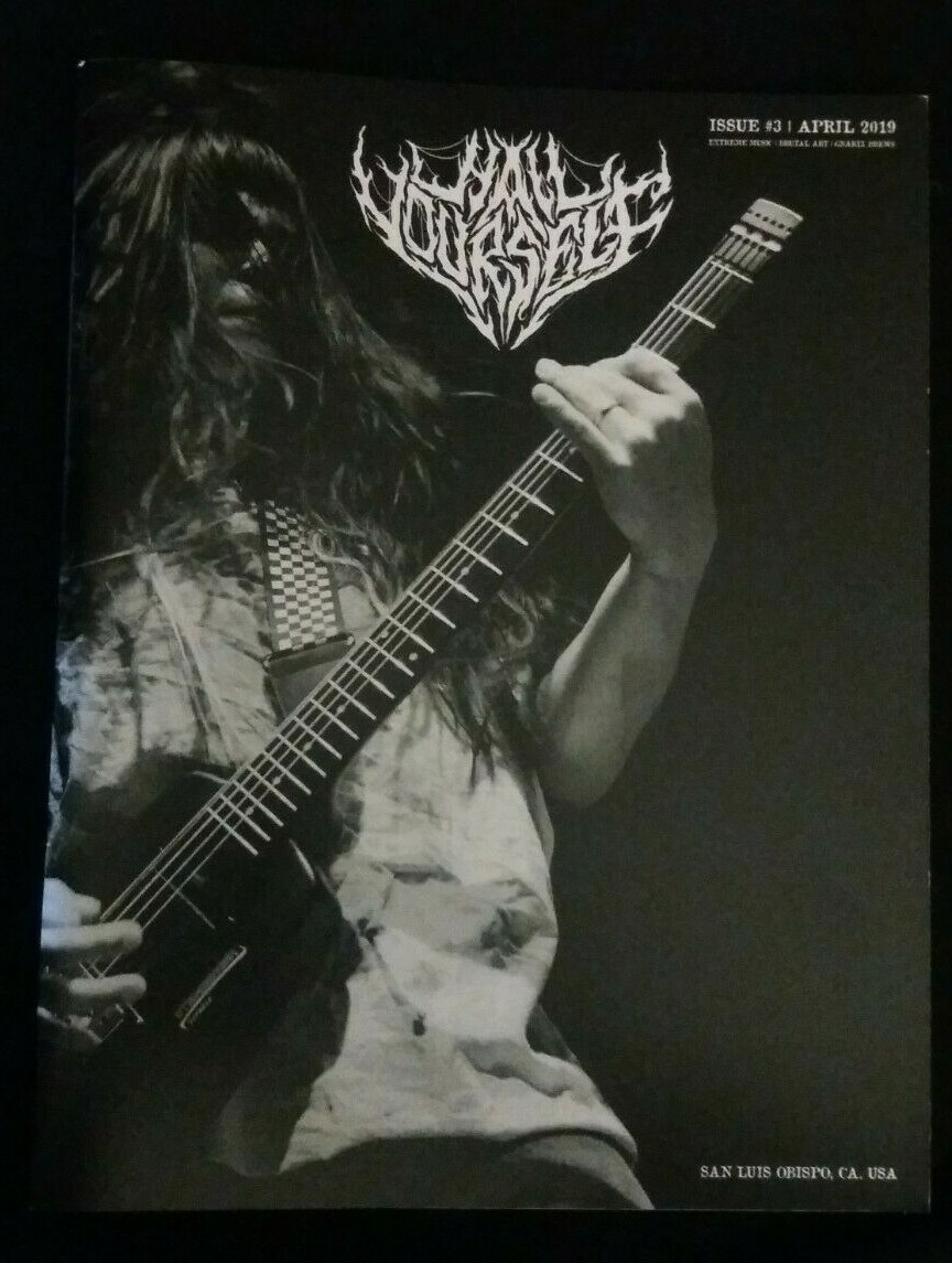 HAIL YOURSELF #3 Black Metal Heavy Metal Magazine Zine