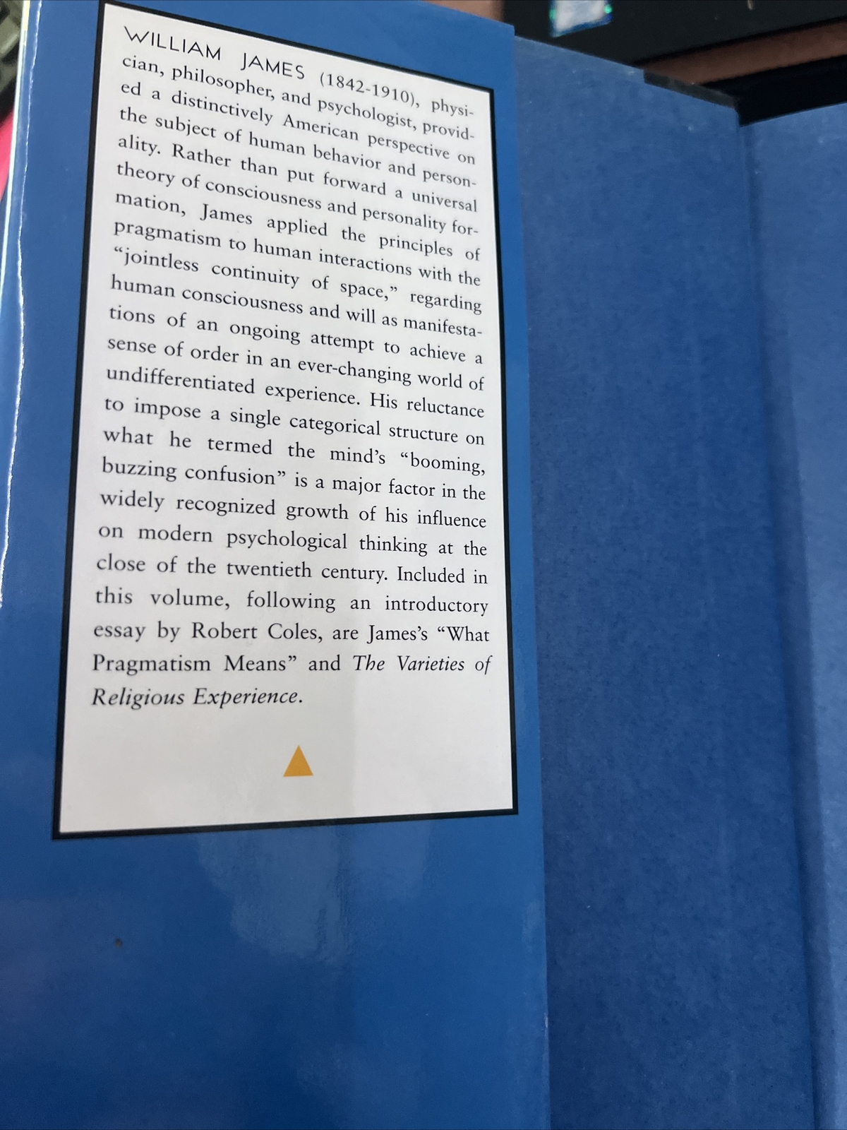 William James Selected Writings – Robert Coles C1
