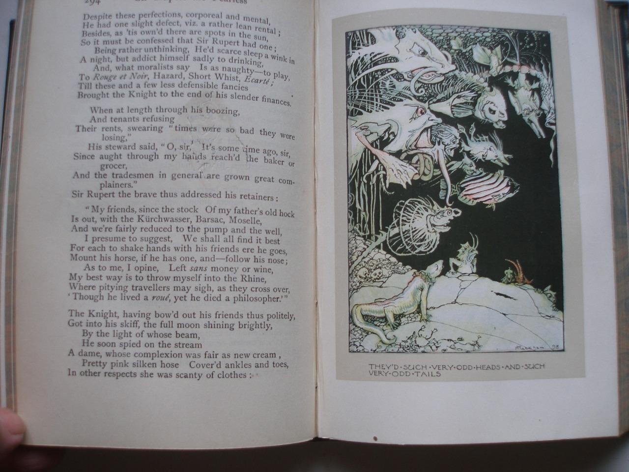 INGOLDSBY LEGENDS Thomas Ingoldsby 12 colour plates Arthur Rackham 1905