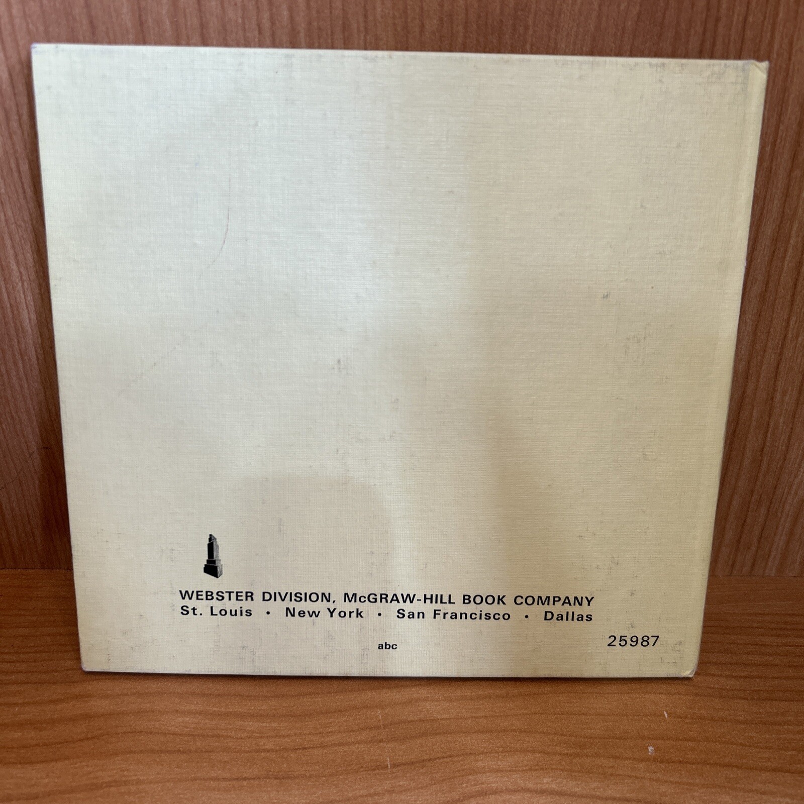 Thomas Edison Around the World Library 1967 Webster McGraw-Hill Vintage