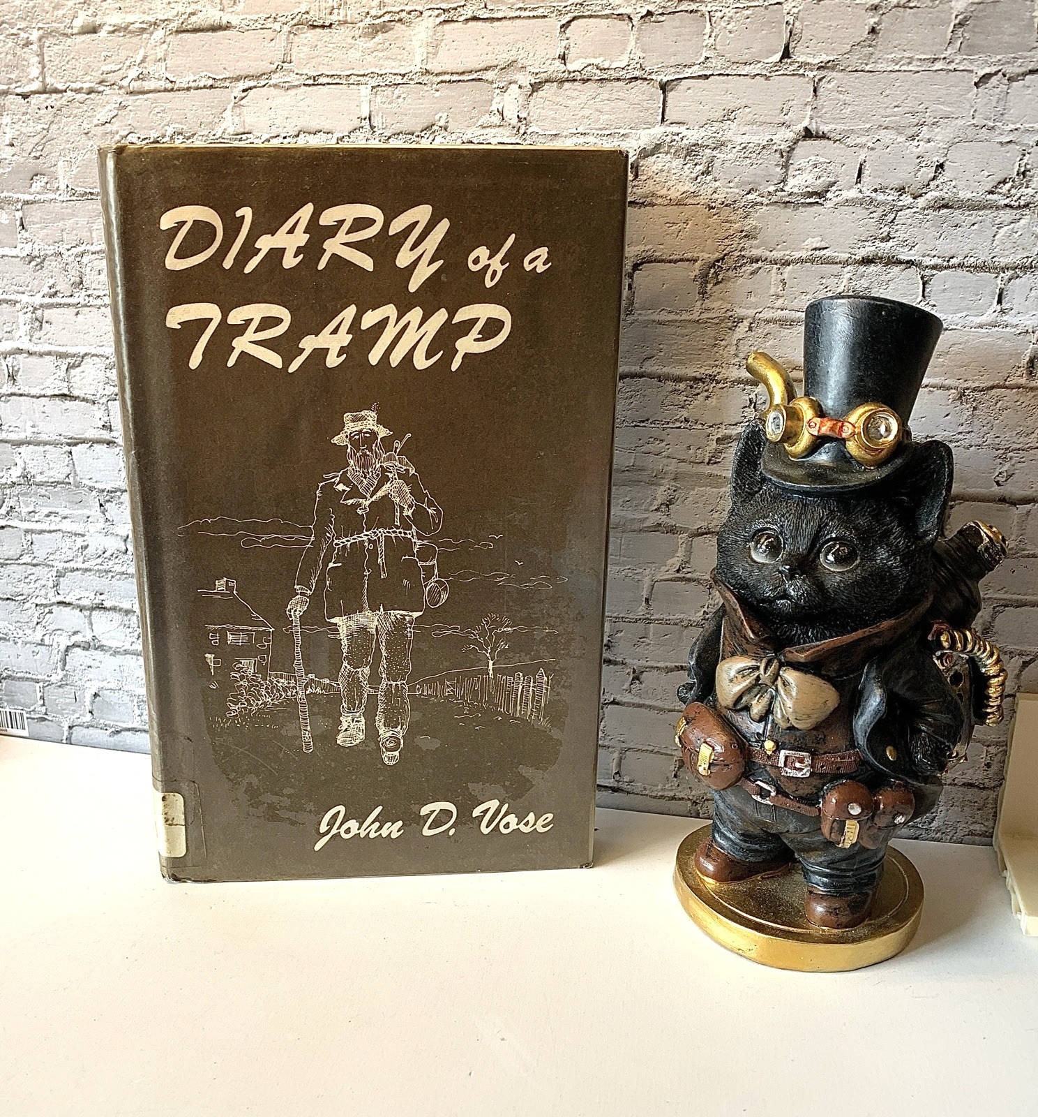 1st Ed Diary of a Tramp John D Vose 1981 Social History Vagrancy Cornwall