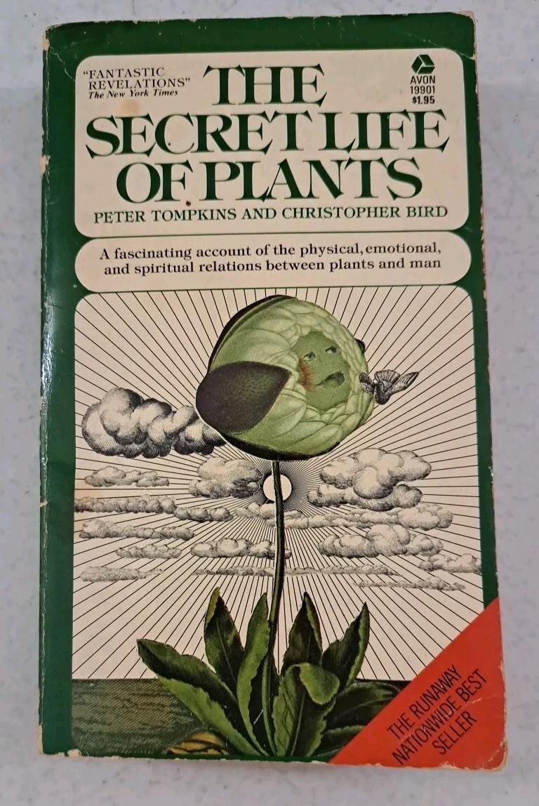 1st Avon Printing-Vintage 1974 PB-The Secret Life Of Plants-Peter Tompkins
