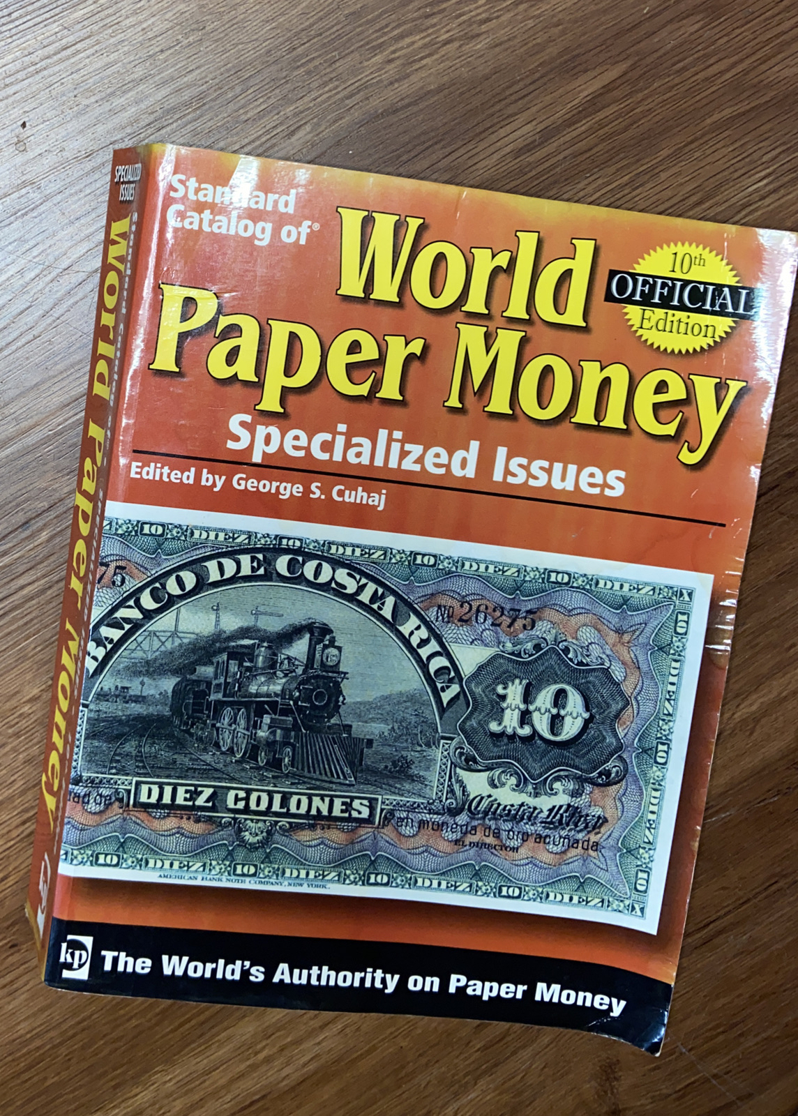 Standard Catalog Of World Paper Money 10th Edition Water Damage Book