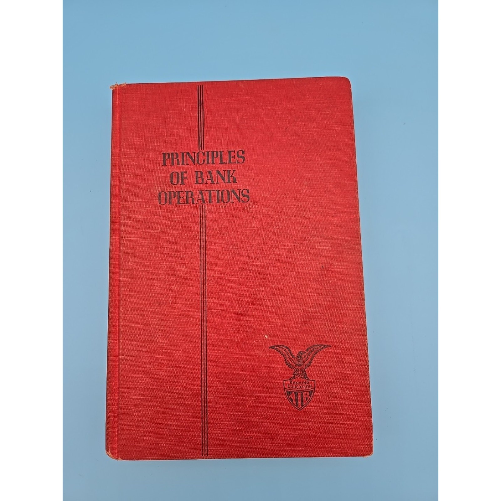Principles of Bank Operations 1959 Vintage Book HB American Institute of Banking