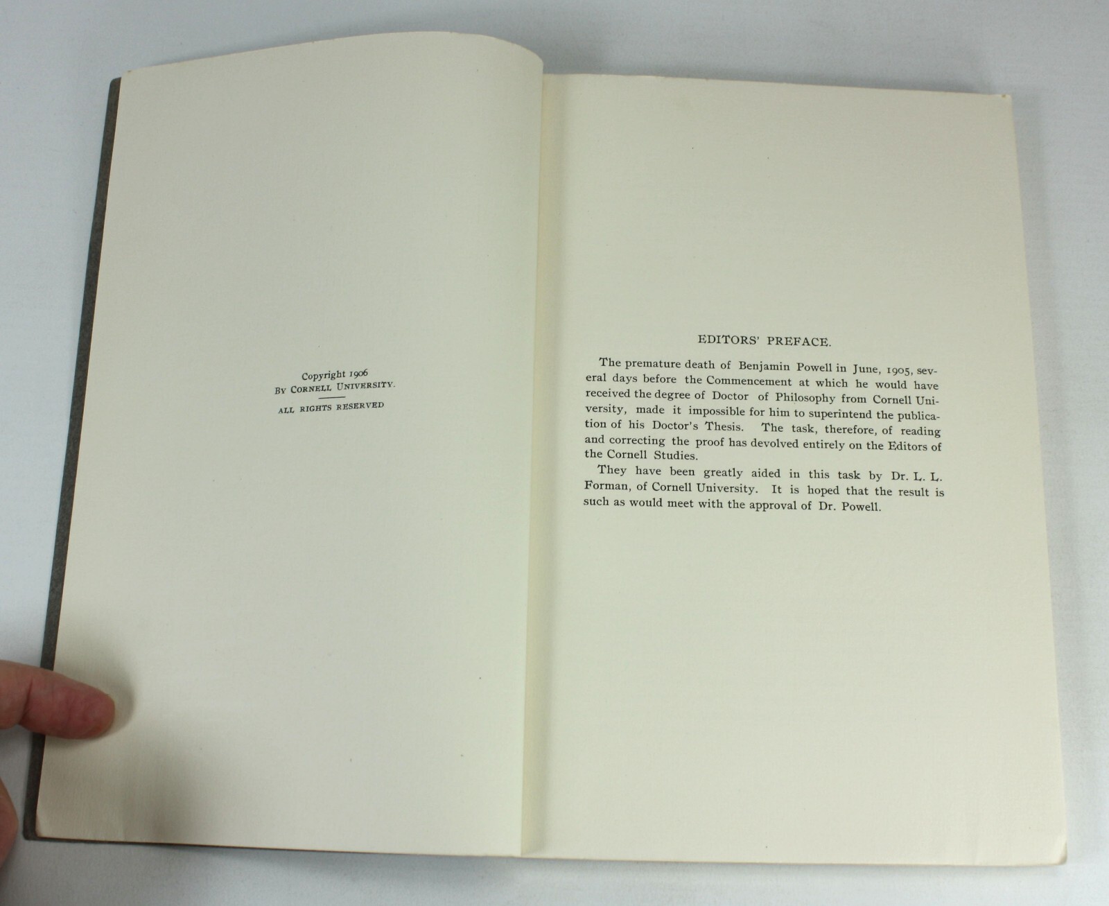 Erichthonius & The Three Daughters Cecrops, Benjamin Powell, Cornell Thesis 1906