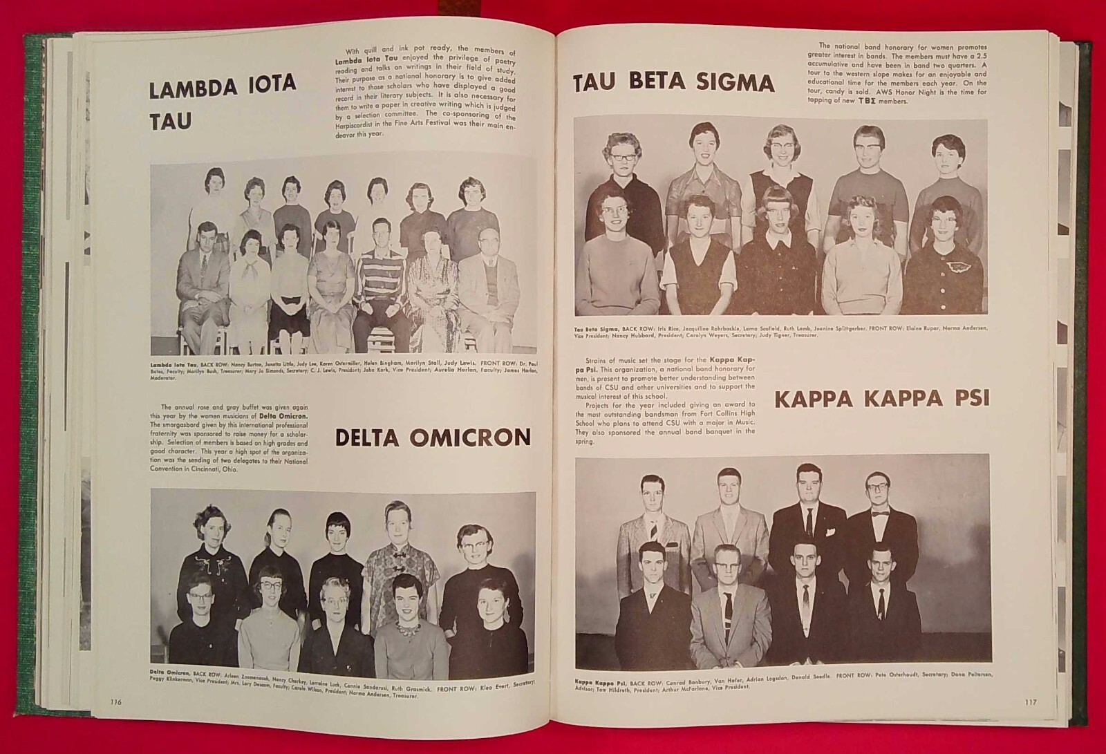 Yearbook 1959 Colorado State University Silver Spruce Fort Collins (A492)