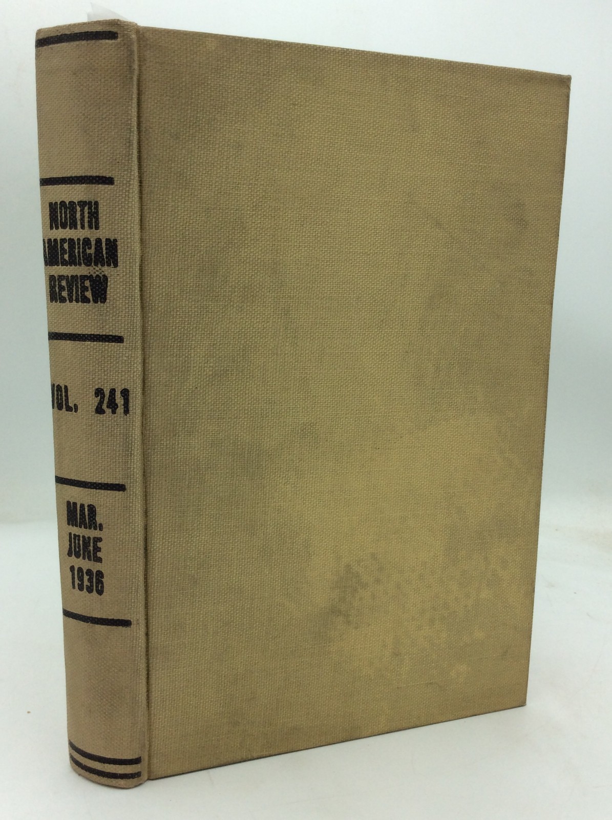 NORTH AMERICAN REVIEW Vol 241 (March – June 1936) – Pearl Buck – Moscow