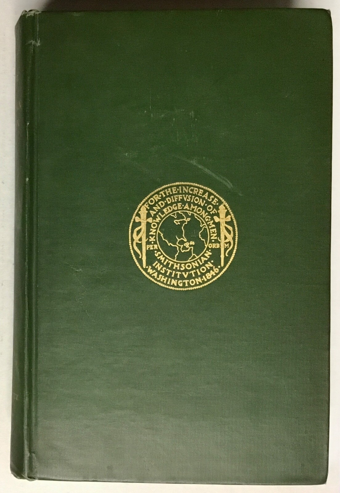 Annual Report Smithsonian Institution 1912 Hardcover Acceptable Con Vintage