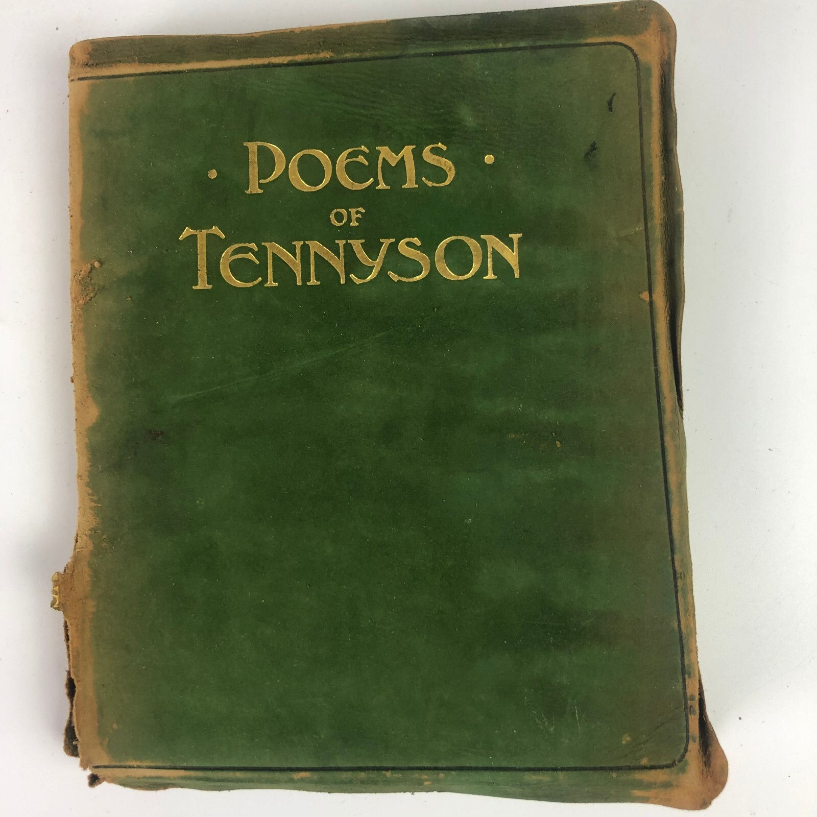 Poems of Tennyson Alice Ross W. P. Nimmo, Hay, & Mitchell 1908 Leather Gilt