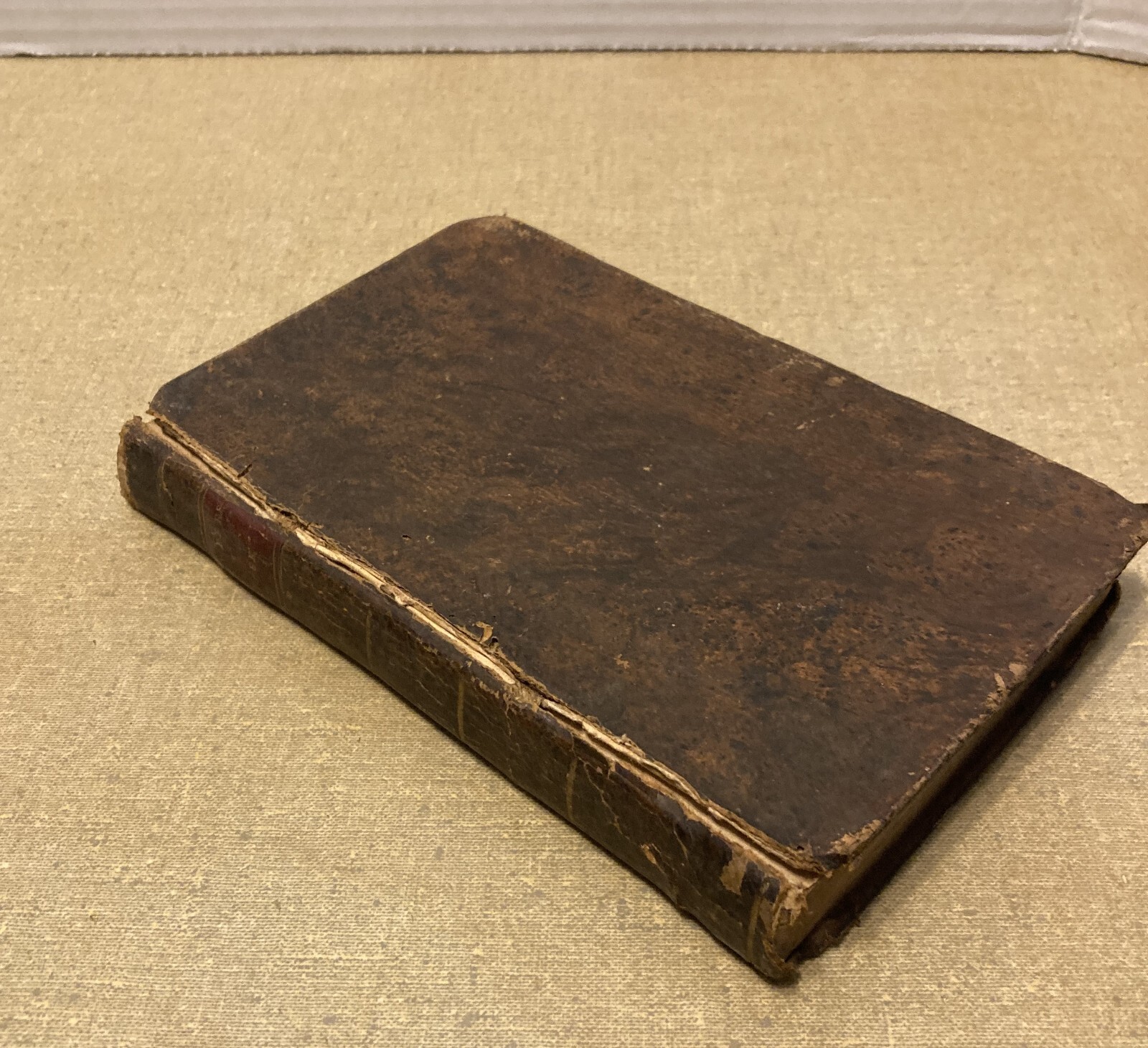 1811 Leather bound The Task a Poem in 6 Books by William Cowper Philadelphia
